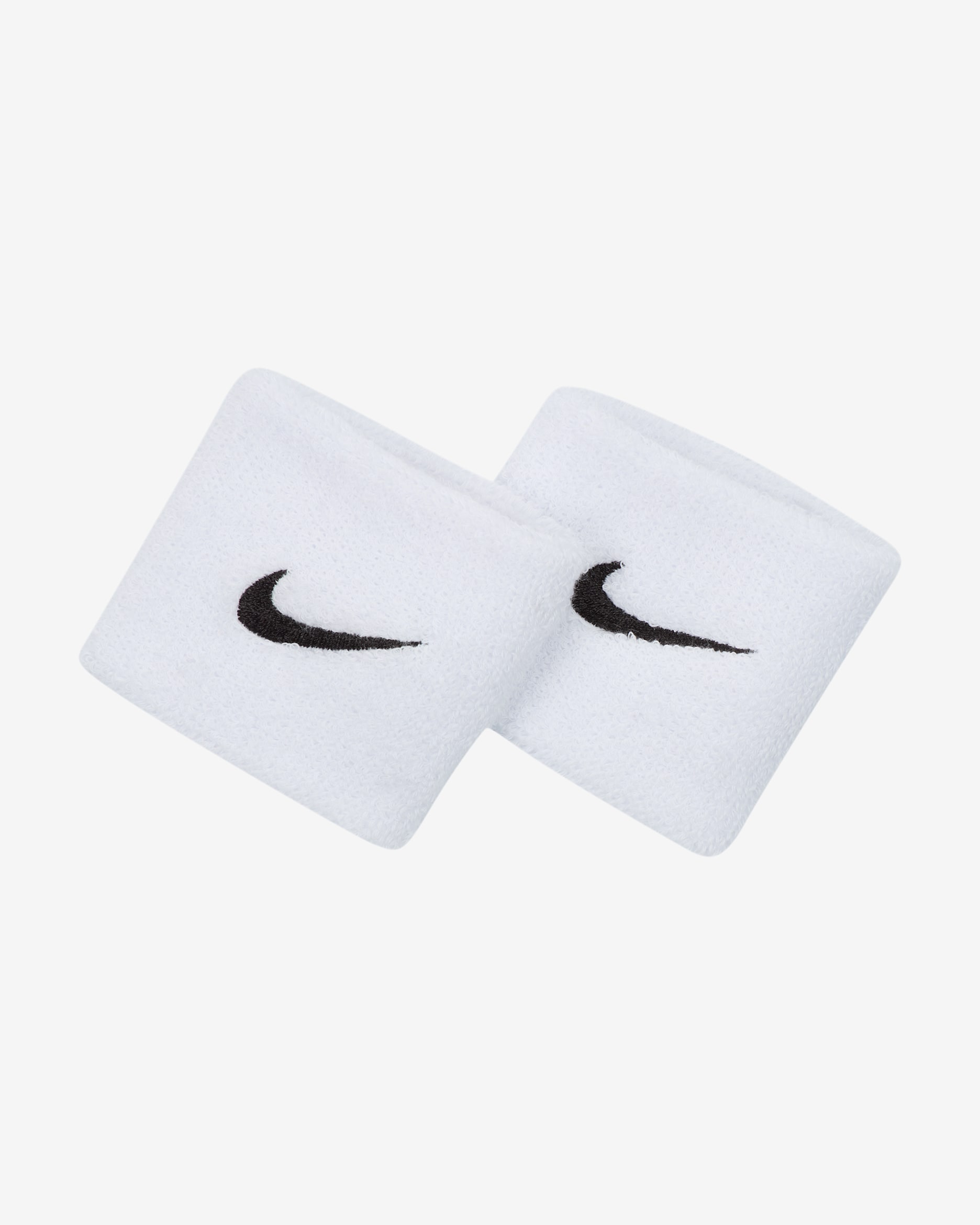 Nike Swoosh Wristbands - White/Black
