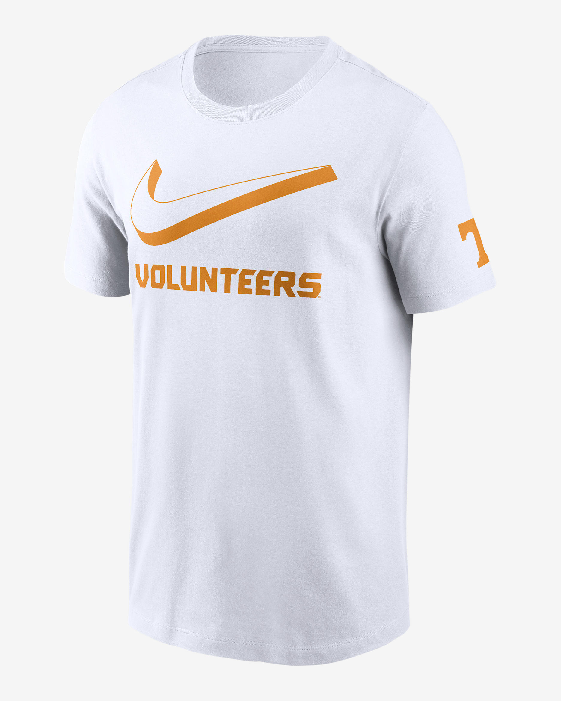 Tennessee Primetime Campus 2-Hit Swoosh Men's Nike College T-Shirt - White