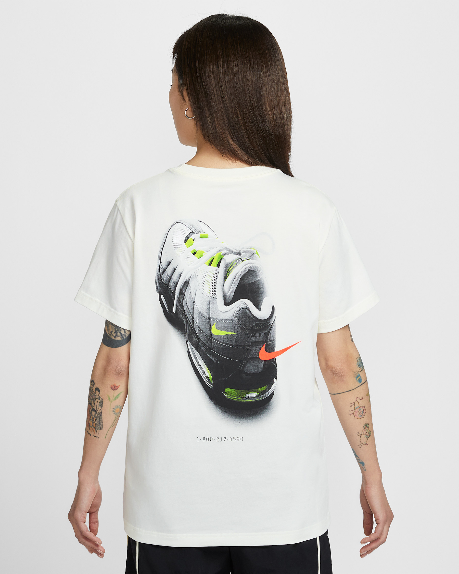 나이키 스포츠웨어 에어맥스 여성 오버사이즈 반팔 티셔츠 - 세일