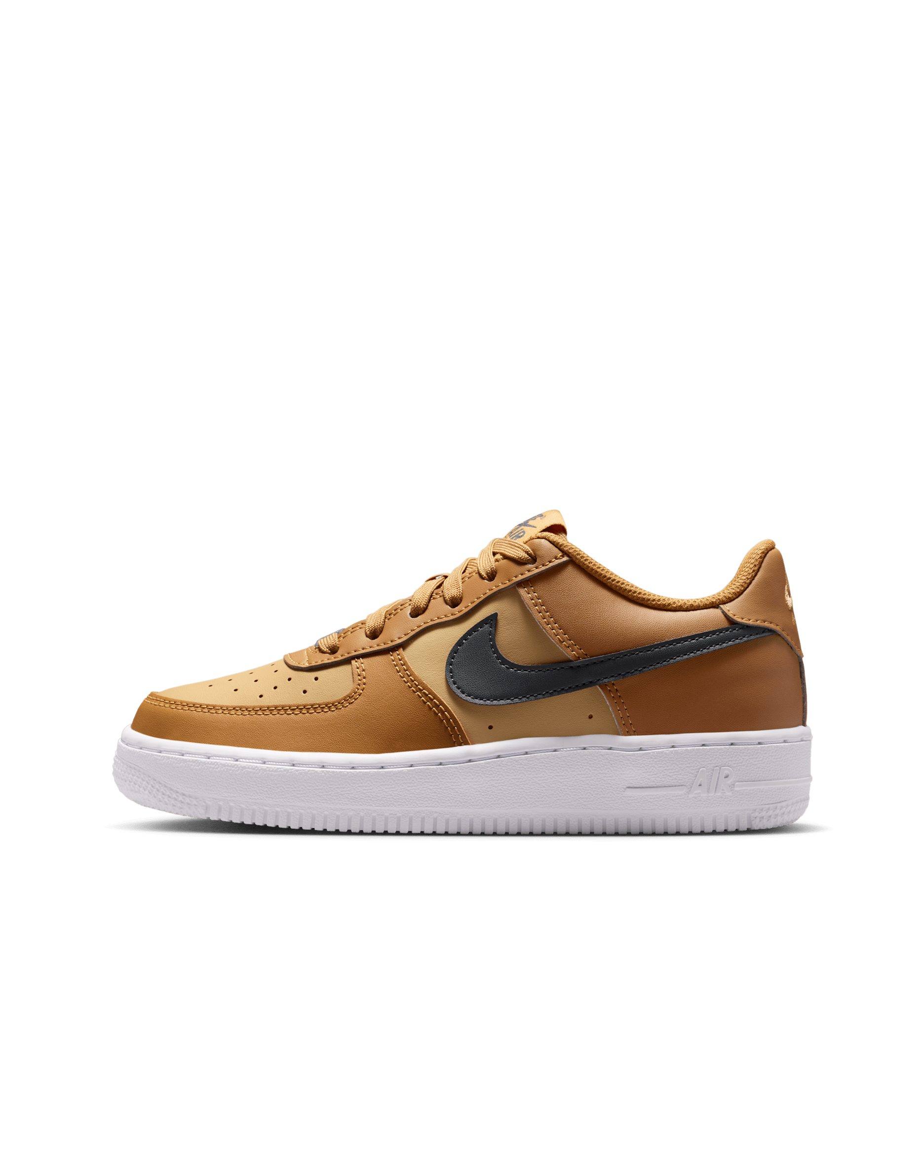 Παπούτσι Nike Air Force 1 για μεγάλα παιδιά - Wheat/Club Gold/Λευκό/Anthracite