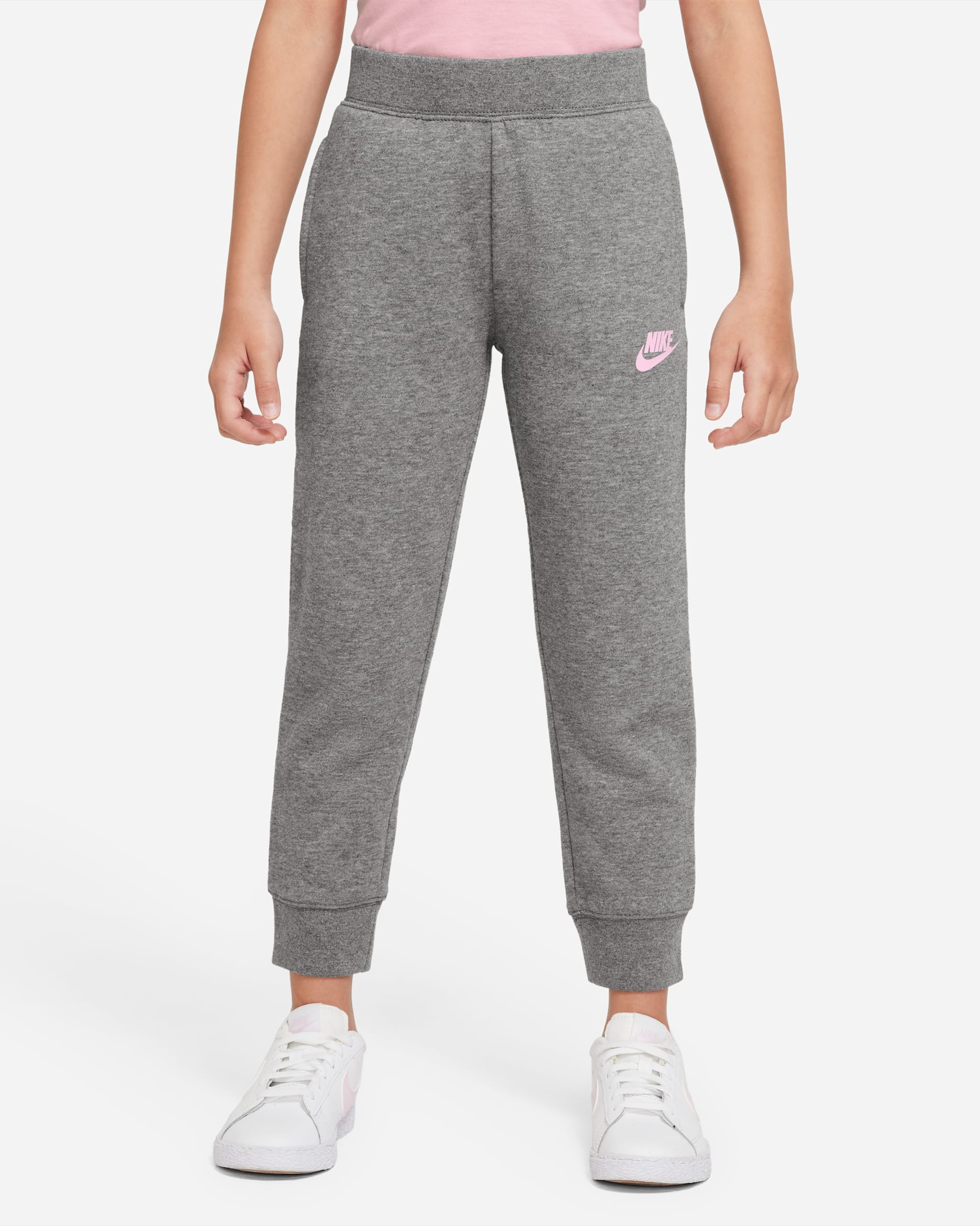 Calças Nike Sportswear Club Fleece para criança - Carbon Heather