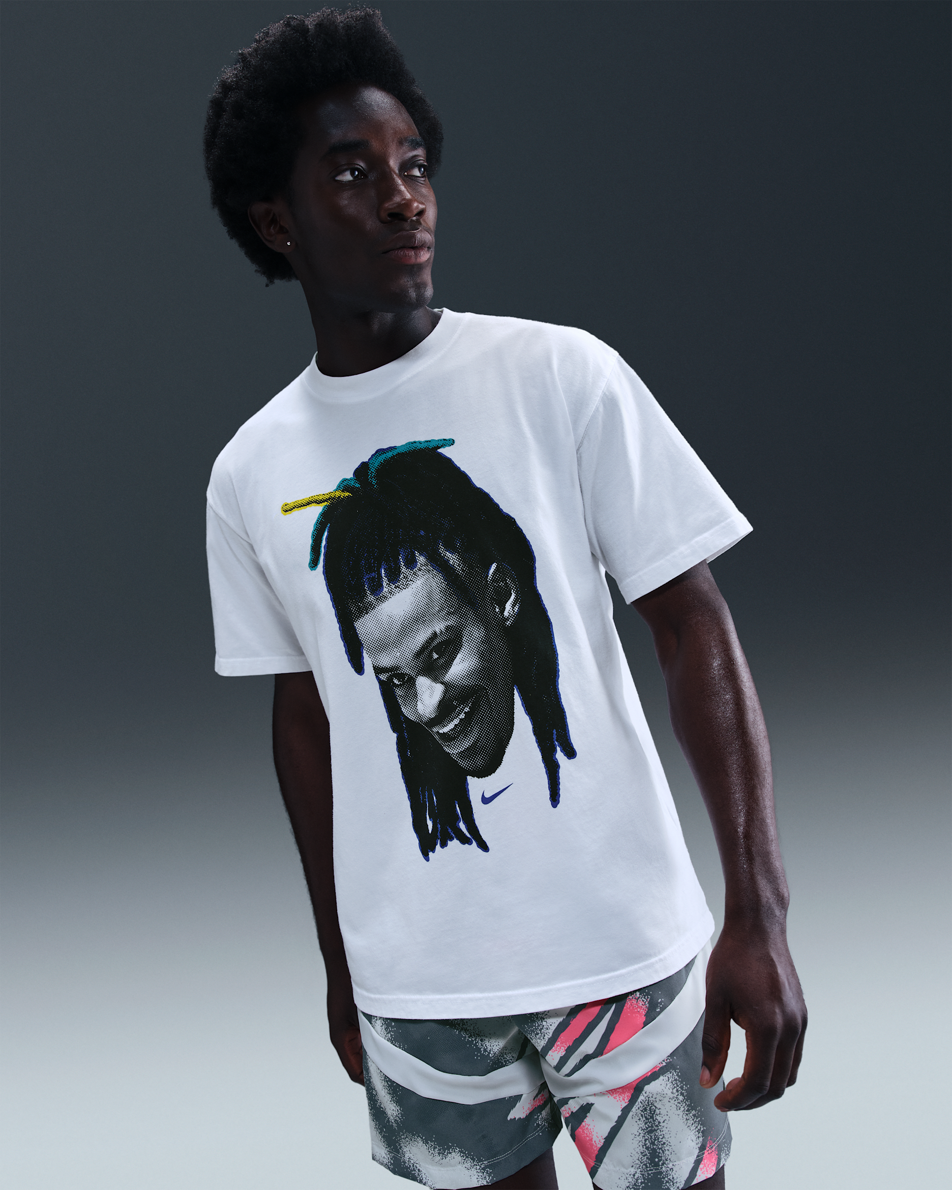 Ja Men's Max90 Basketball T-Shirt - White