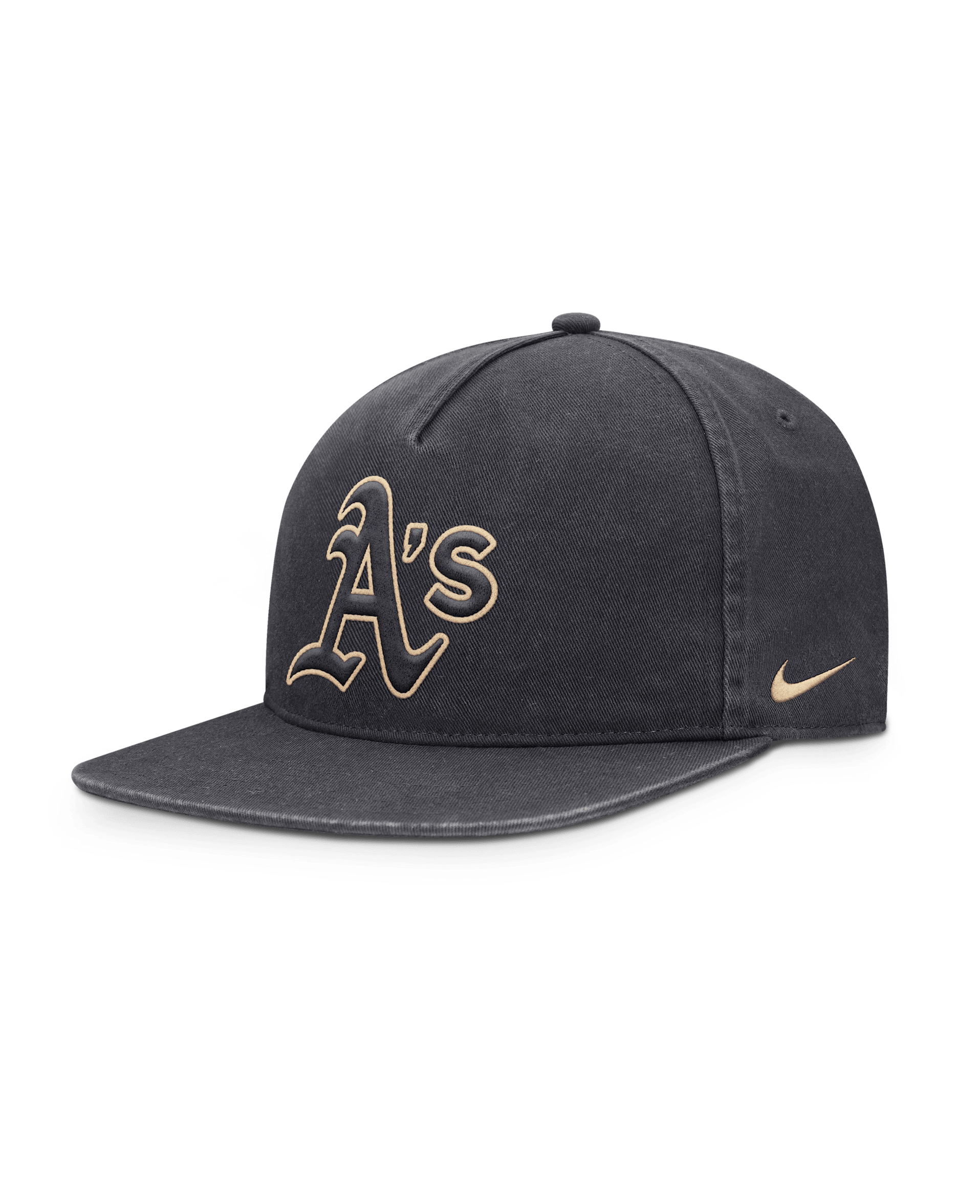 Athletics Pro Men's Nike MLB Adjustable Hat - Anthracite