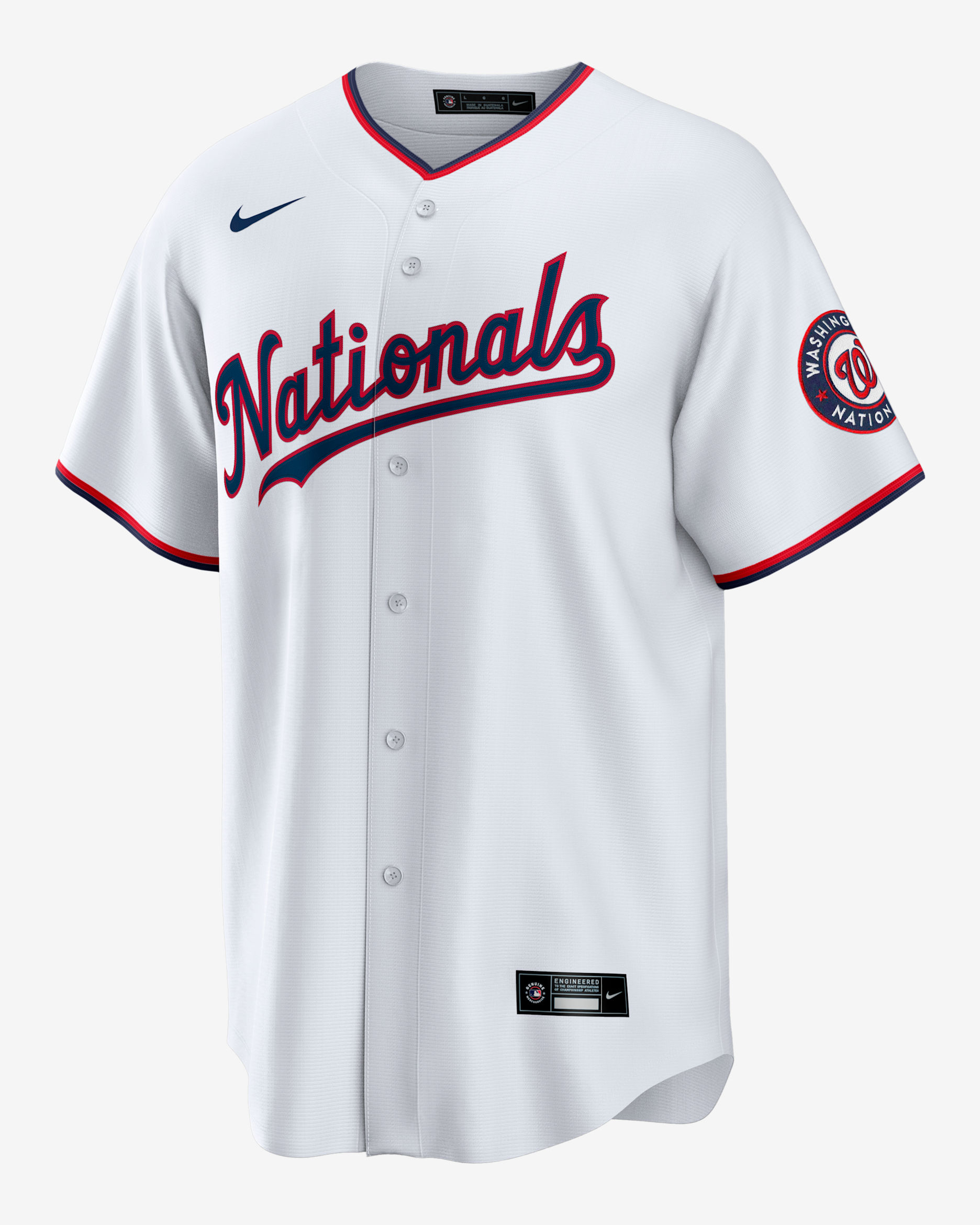 CJ Abrams Washington Nationals Men's Nike MLB Replica Jersey - White