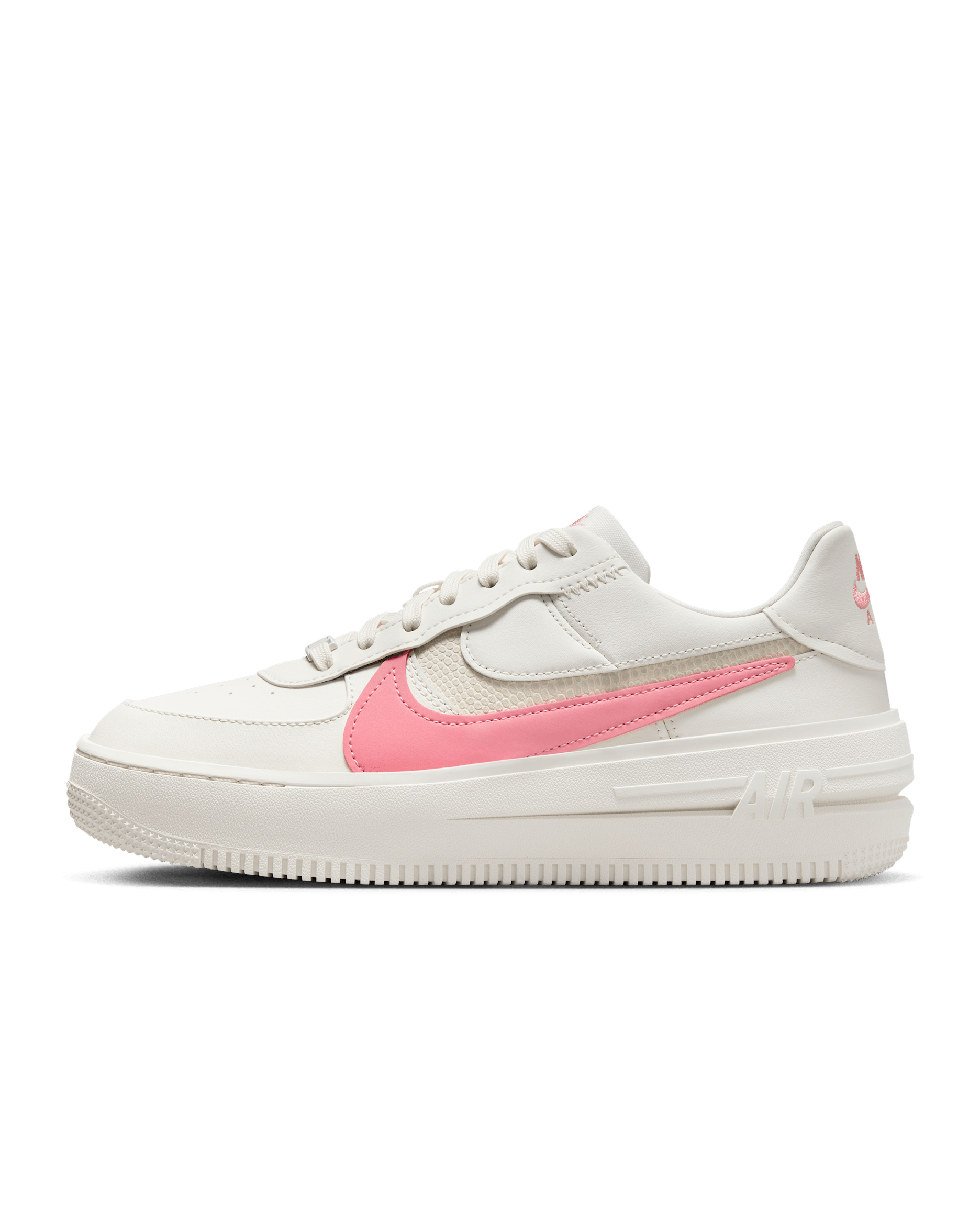 รองเท้าผู้หญิง Nike Air Force 1 PLT.AF.ORM - Sail/Coconut Milk/Sea Coral/Coral Chalk