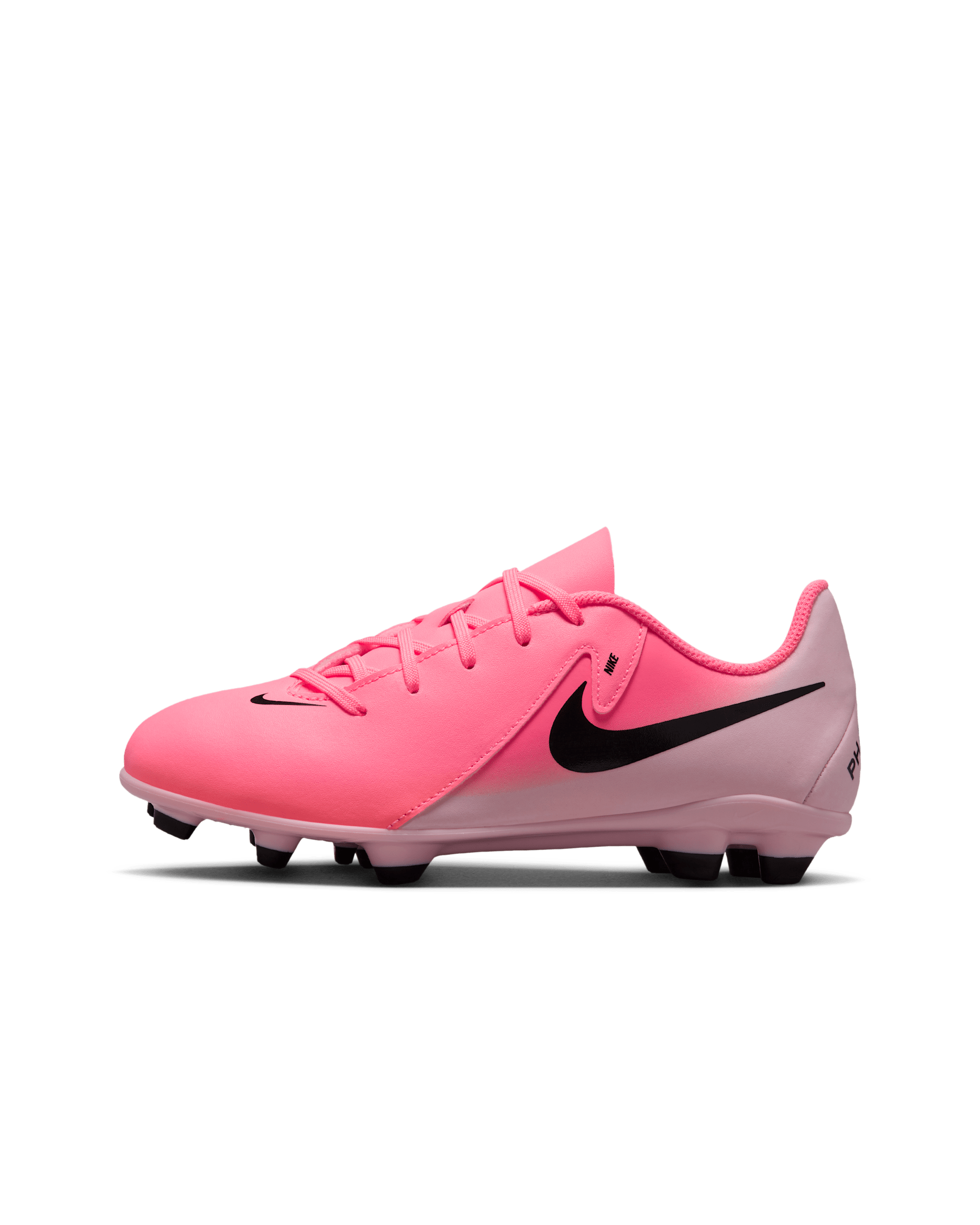 Nike Jr. Phantom GX 2 Club Older/Younger Kids' Multi-Ground Low-Top Football Boot - Sunset Pulse/Black