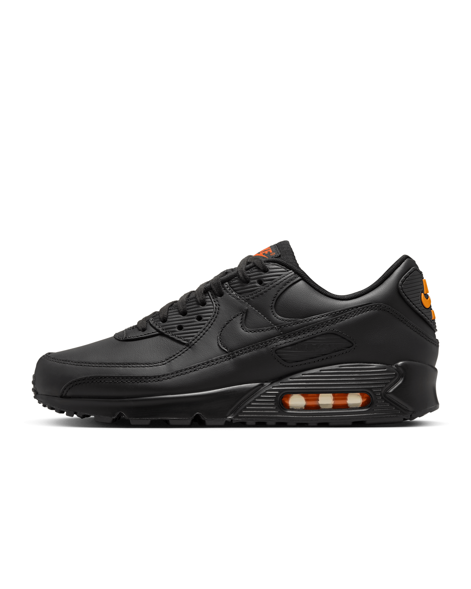 Pánské boty Nike Air Max 90 - Černá/Safety Orange/Černá