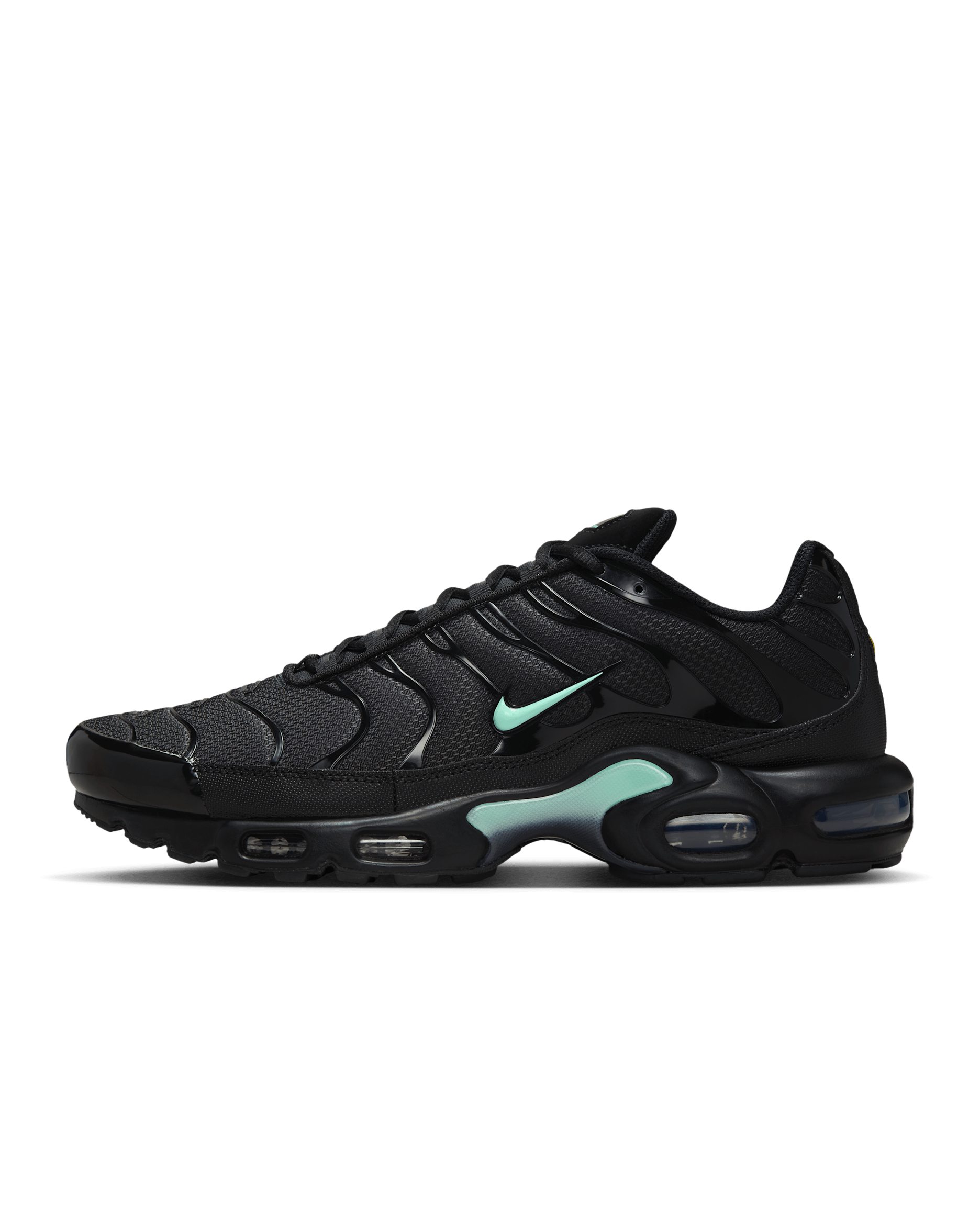 Nike Air Max Plus Men's Shoes - Black/Dark Smoke Grey/Mint Foam