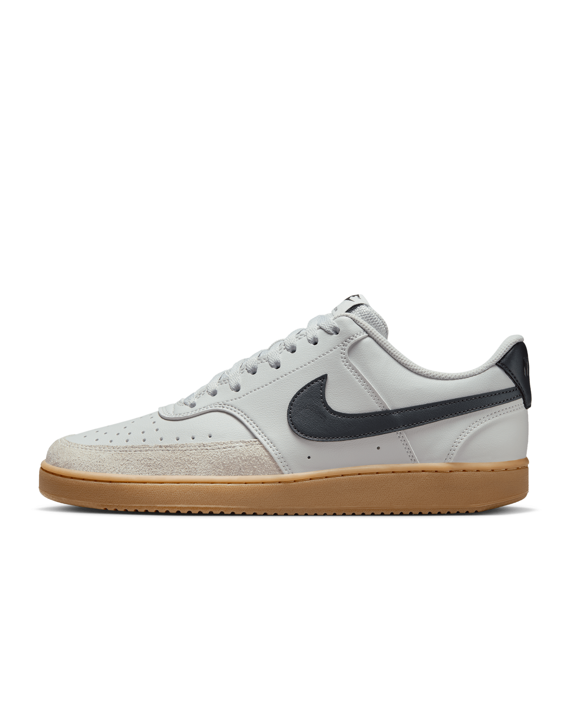 Nike Court Vision Low Men's Shoes - Photon Dust/Gum Light Brown/Anthracite