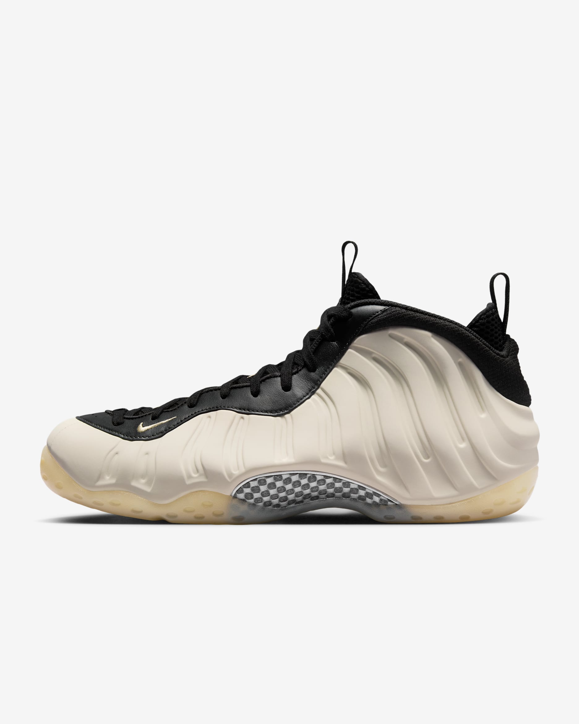 Calzado para hombre Nike Air Foamposite One - Negro/Marrón verdoso claro/Cromo/Oro team