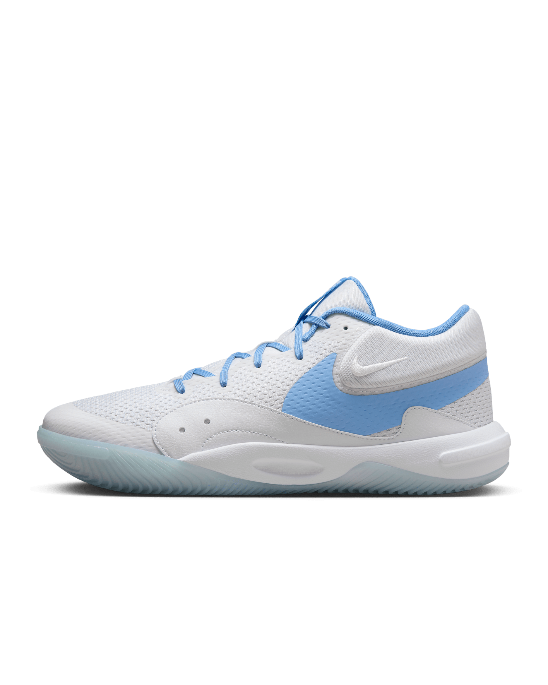 Nike Hyperquick Volleyball Shoes - White/Pure Platinum/Valor Blue