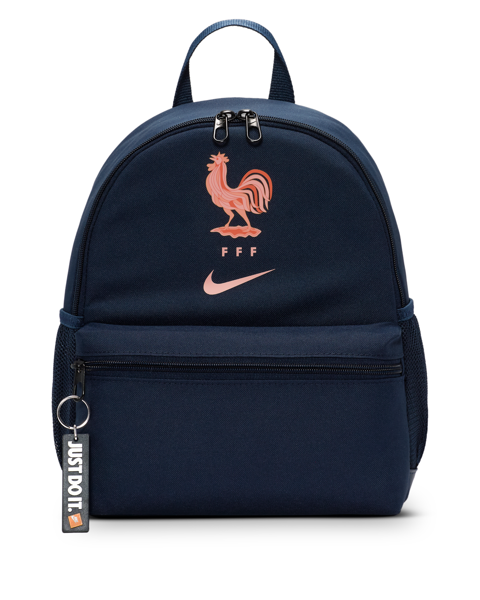Minimochila Nike Just Do It 2025/2026 França - Obsidian/Bleached Coral