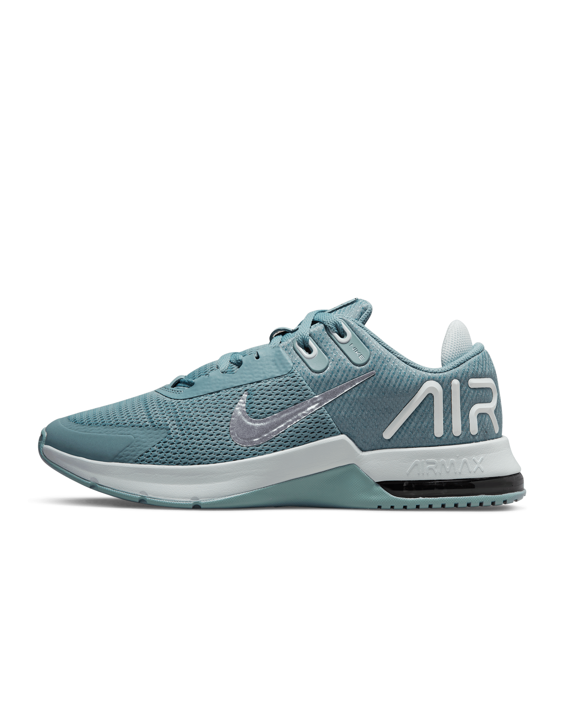 รองเท้าออกกำลังกายผู้ชาย Nike Air Max Alpha Trainer 4 - Aviator Grey/Pure Platinum/ดำ/Metallic Silver