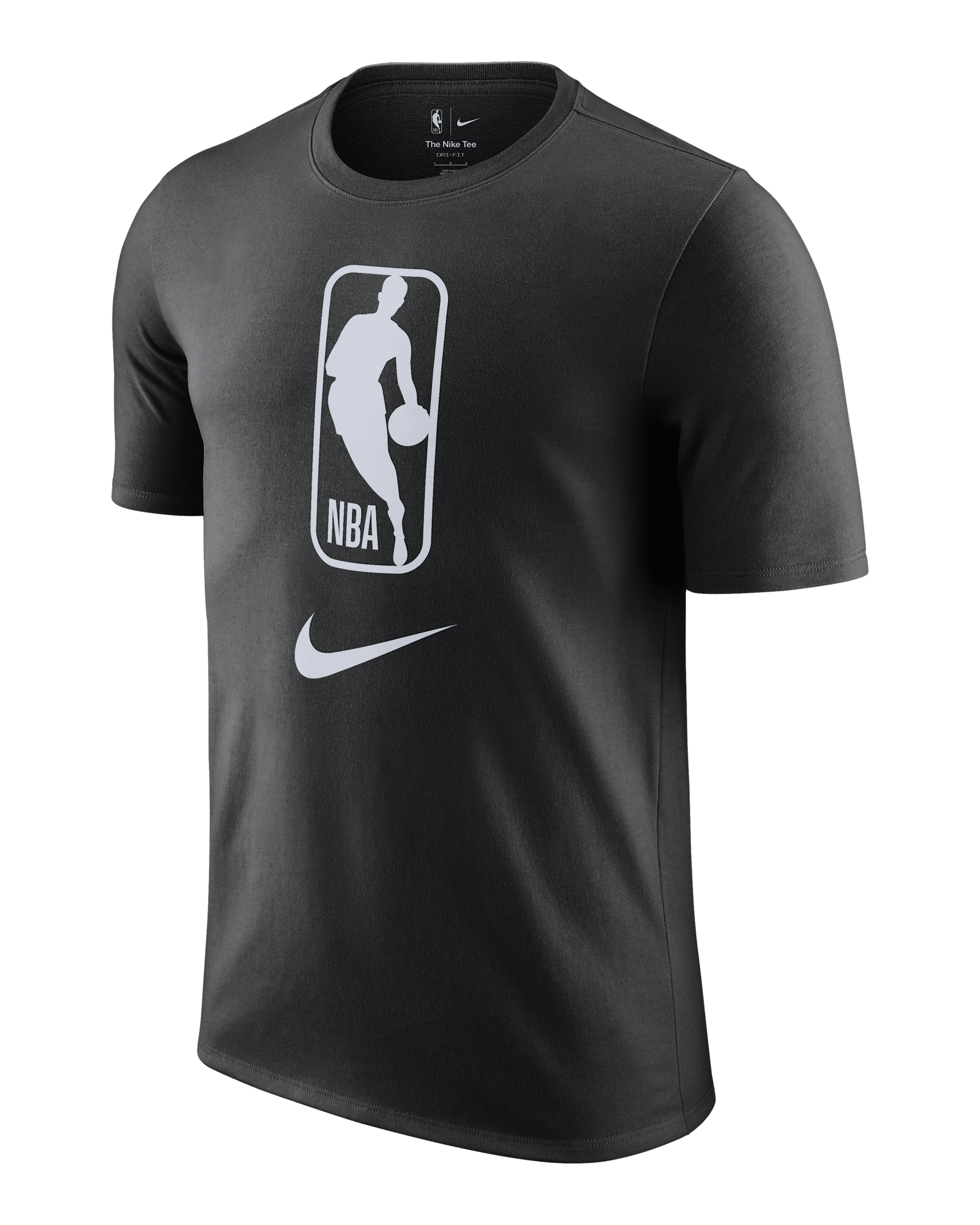 Ανδρικό T-Shirt Nike Dri-FIT NBA Team 31 - Μαύρο/Λευκό