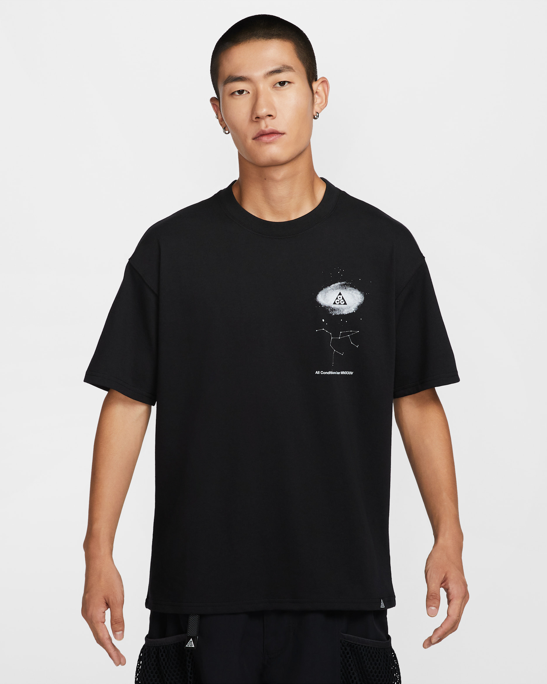 Nike ACG 男款 Dri-FIT T 恤 - 黑色