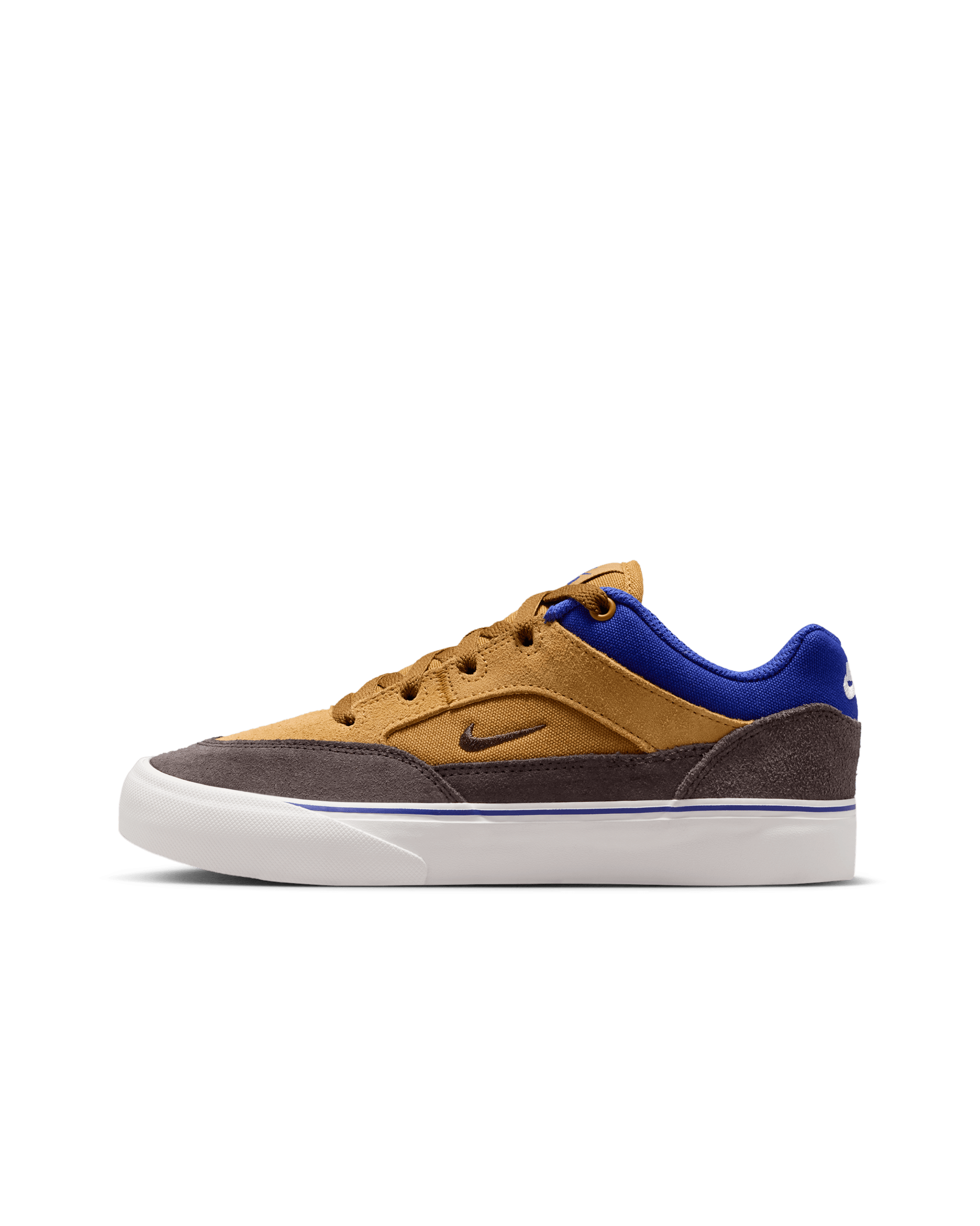 Nike SB Malor Older Kids' Skate Shoes - Wheat/Deep Night/Summit White/Velvet Brown