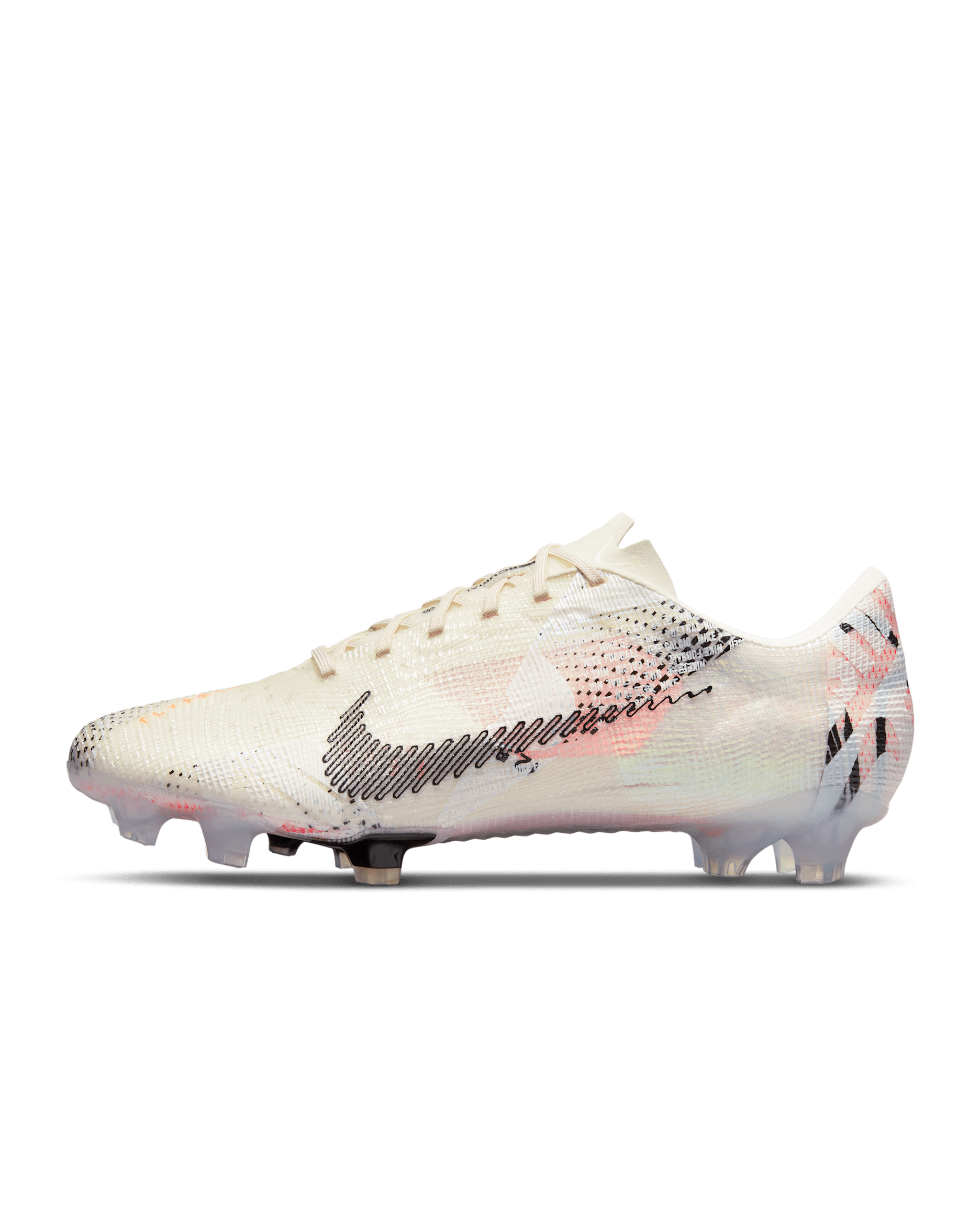 Nike Mercurial Vapor Next Nature FG Firm-Ground Football Boot - Sail/Light Arctic Pink/Total Orange/Black
