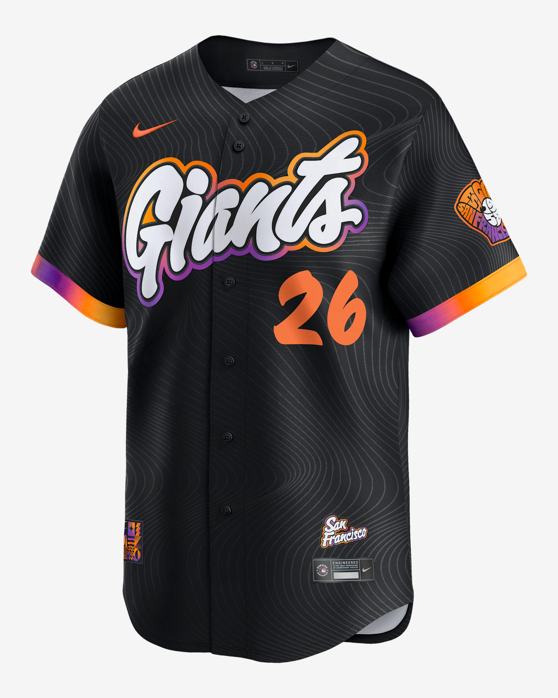 Matt Chapman San Francisco Giants City Connect Men's Nike Dri-FIT ADV MLB Limited Jersey - Grey