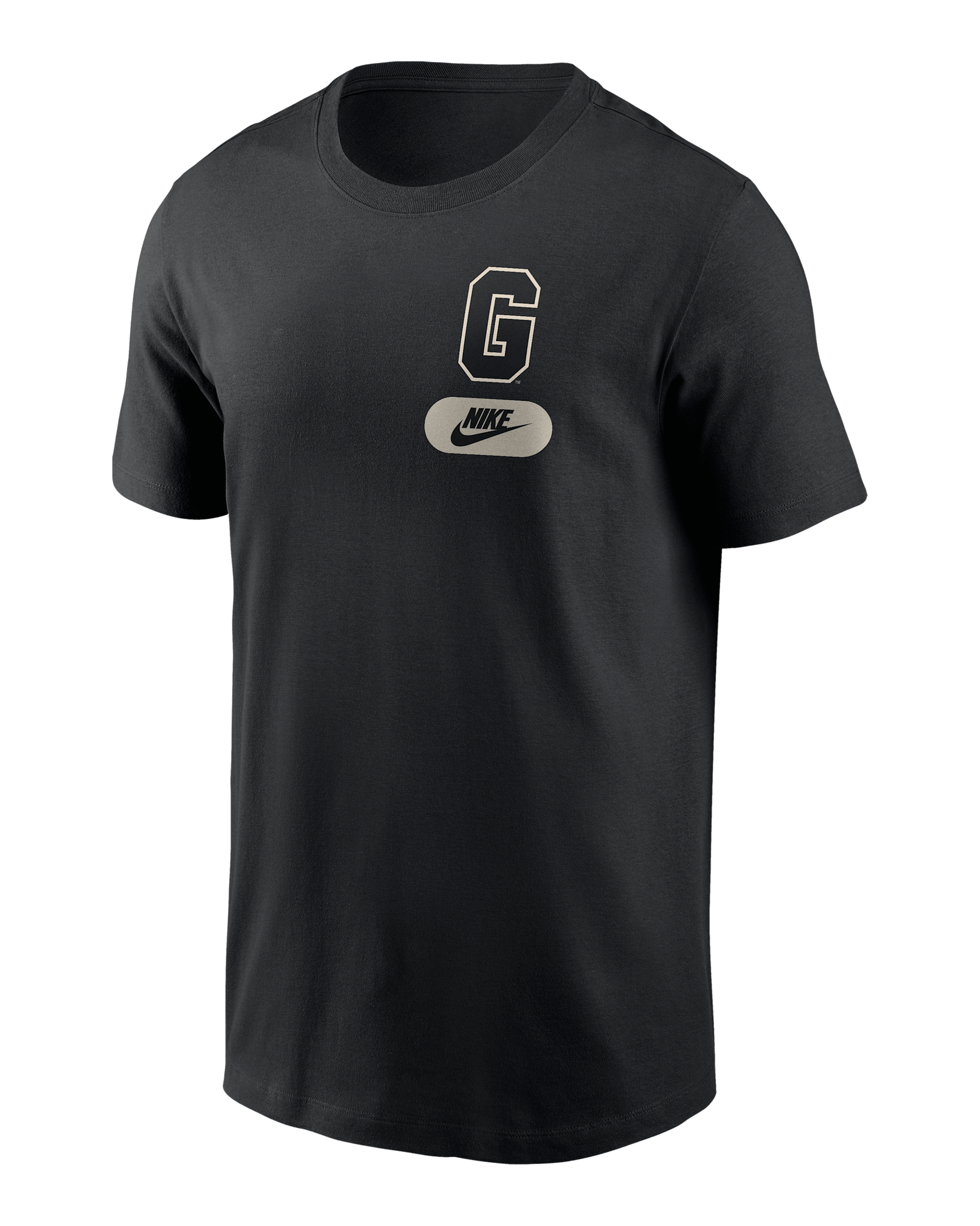 Georgia 2-Hit Men's Nike College T-Shirt - Black