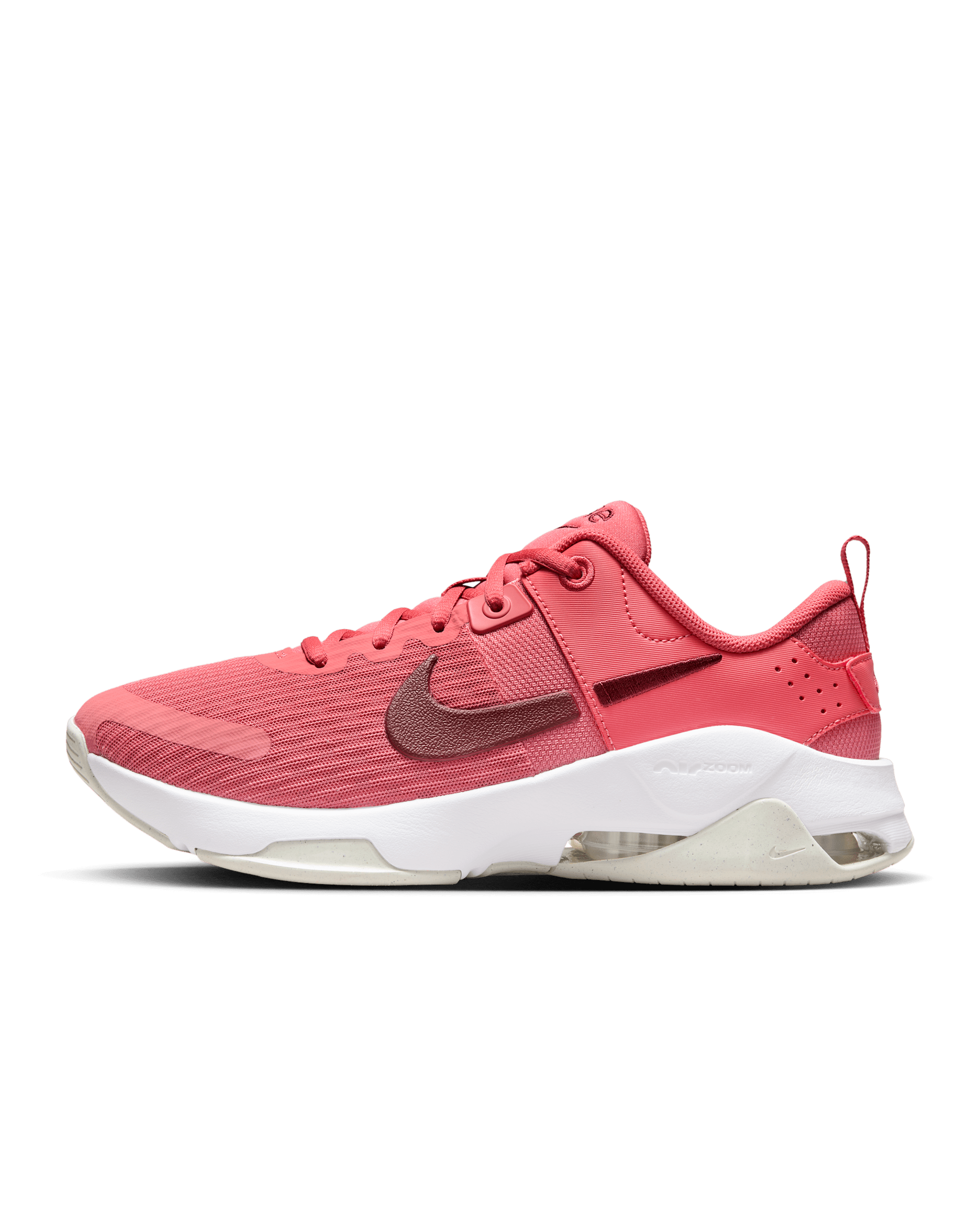 Nike Zoom Bella 6 Women's Workout Shoes - Adobe/Platinum Tint/Fierce Pink/Dark Team Red