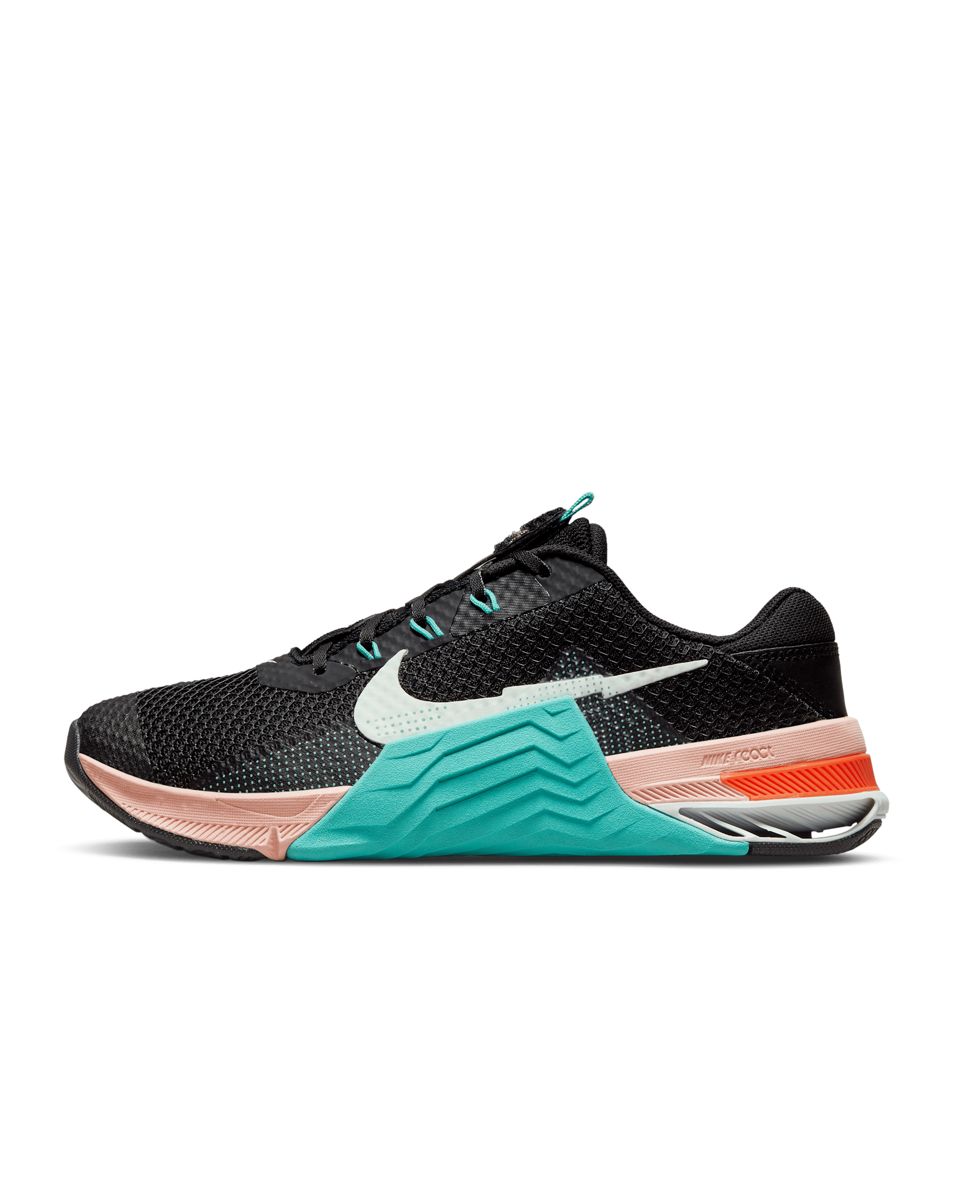 Nike Metcon 7 Women's Training Shoes - Black/Washed Teal/Arctic Orange/Barely Green
