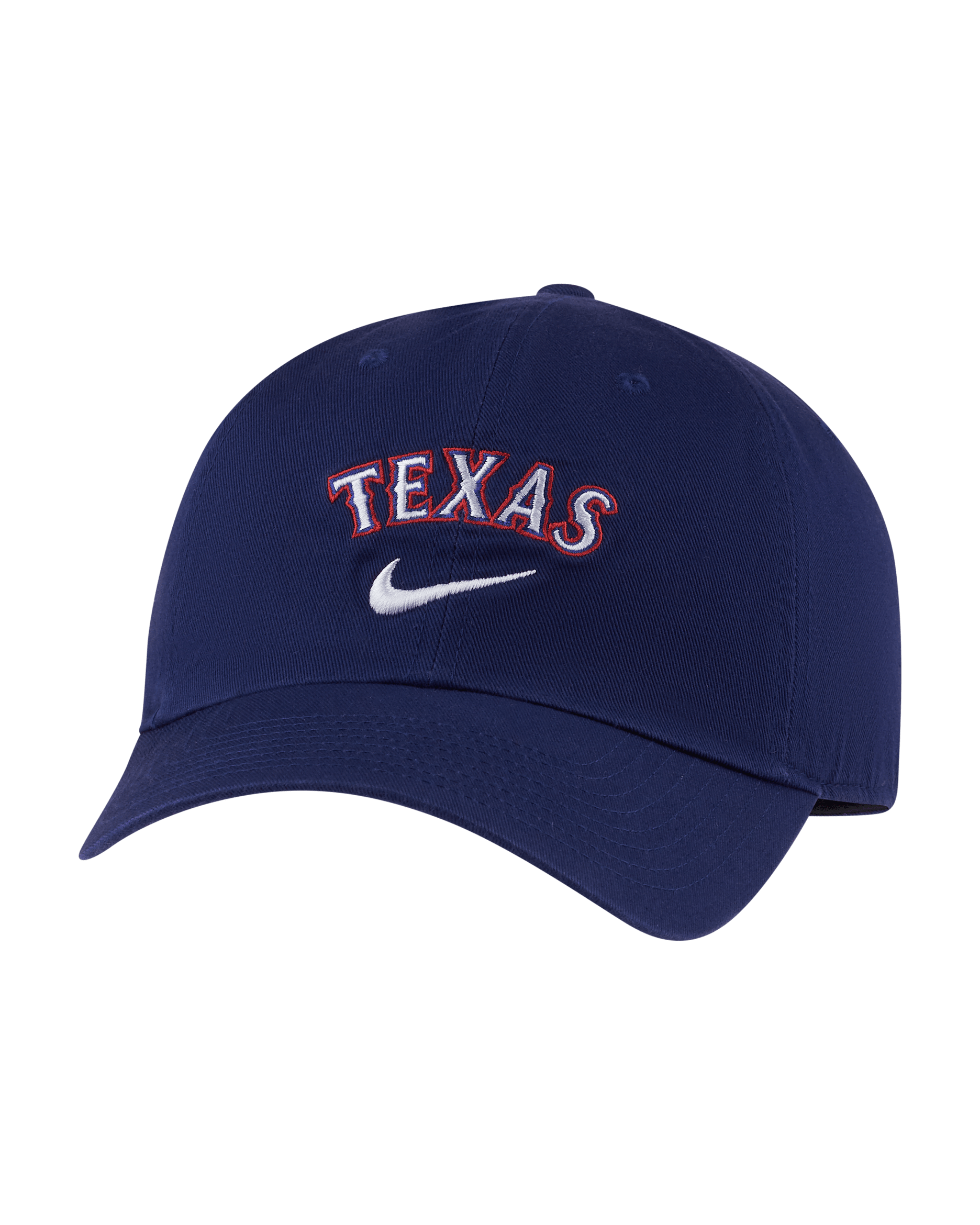 Nike Heritage86 Swoosh (MLB Texas Rangers) Adjustable Hat - Loyal Blue