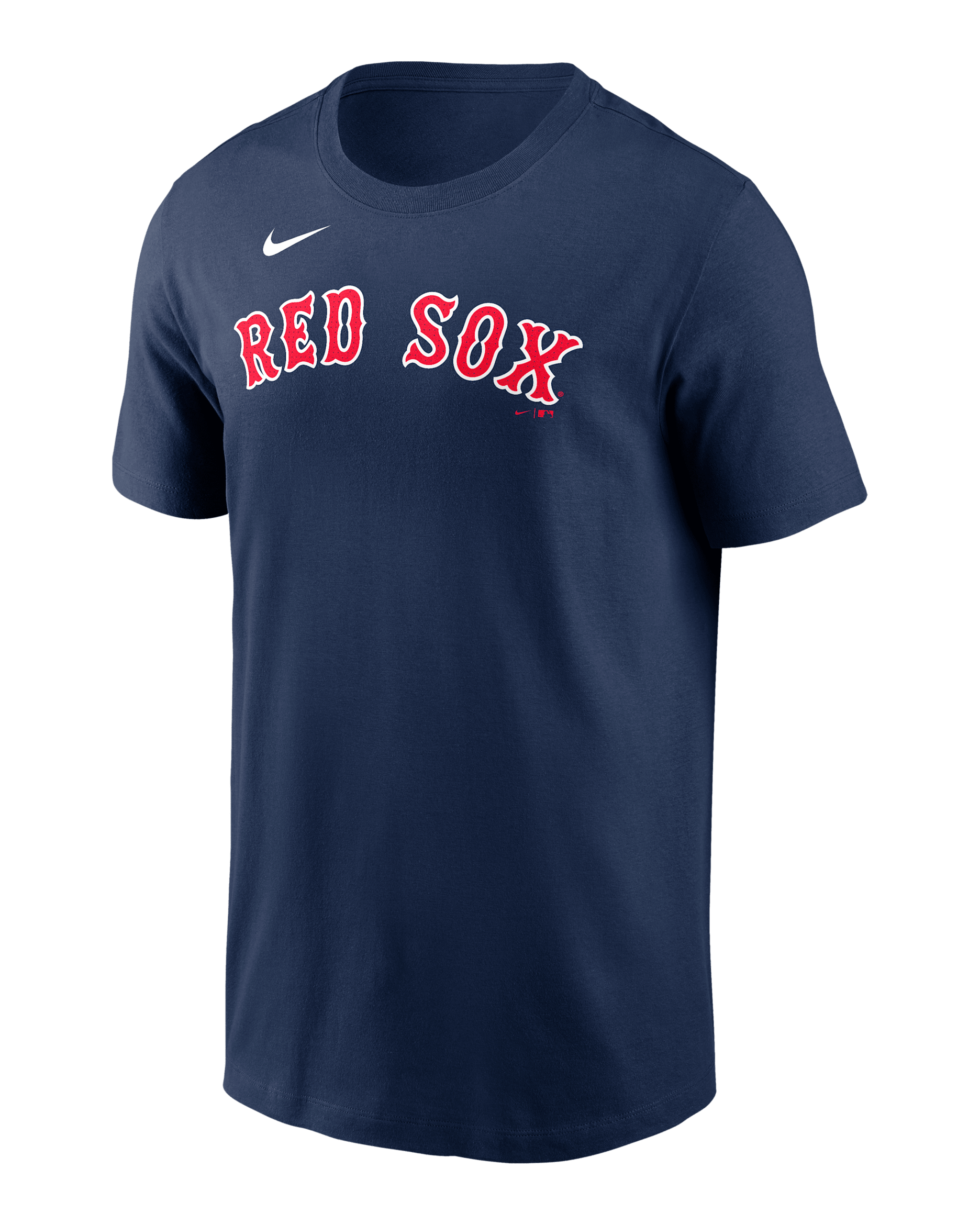 Playera Nike de la MLB para hombre Alex Bregman Boston Red Sox Fuse - Azul marino