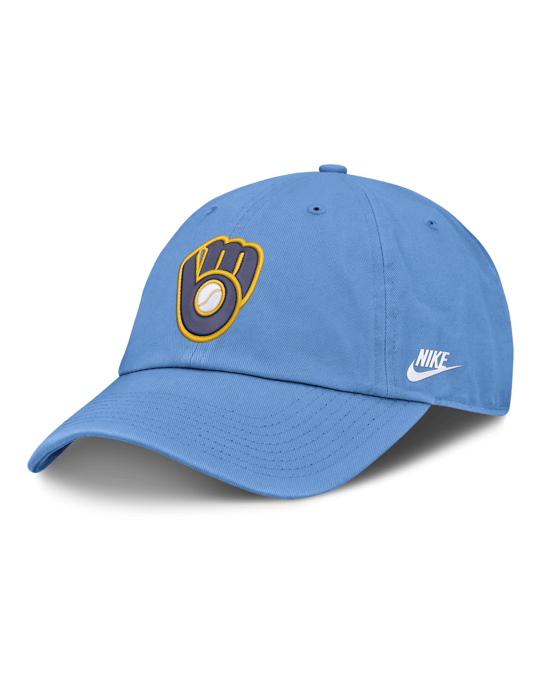 Milwaukee Brewers Cooperstown Club Men’s Nike MLB Adjustable Hat - Blue