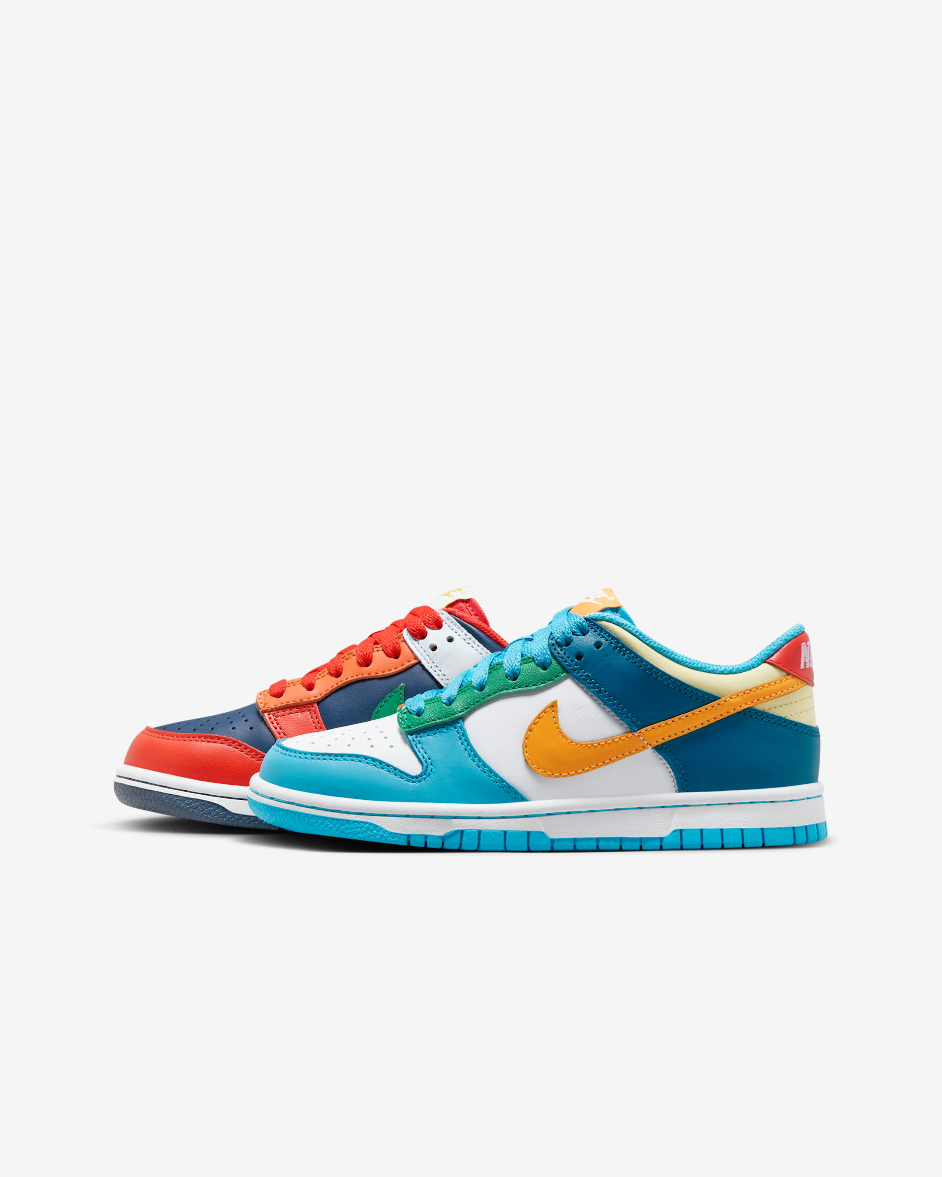 Nike Dunk Low Older Kids' Shoes - Multi-Colour/Multi-Colour/Multi-Colour/Multi-Colour