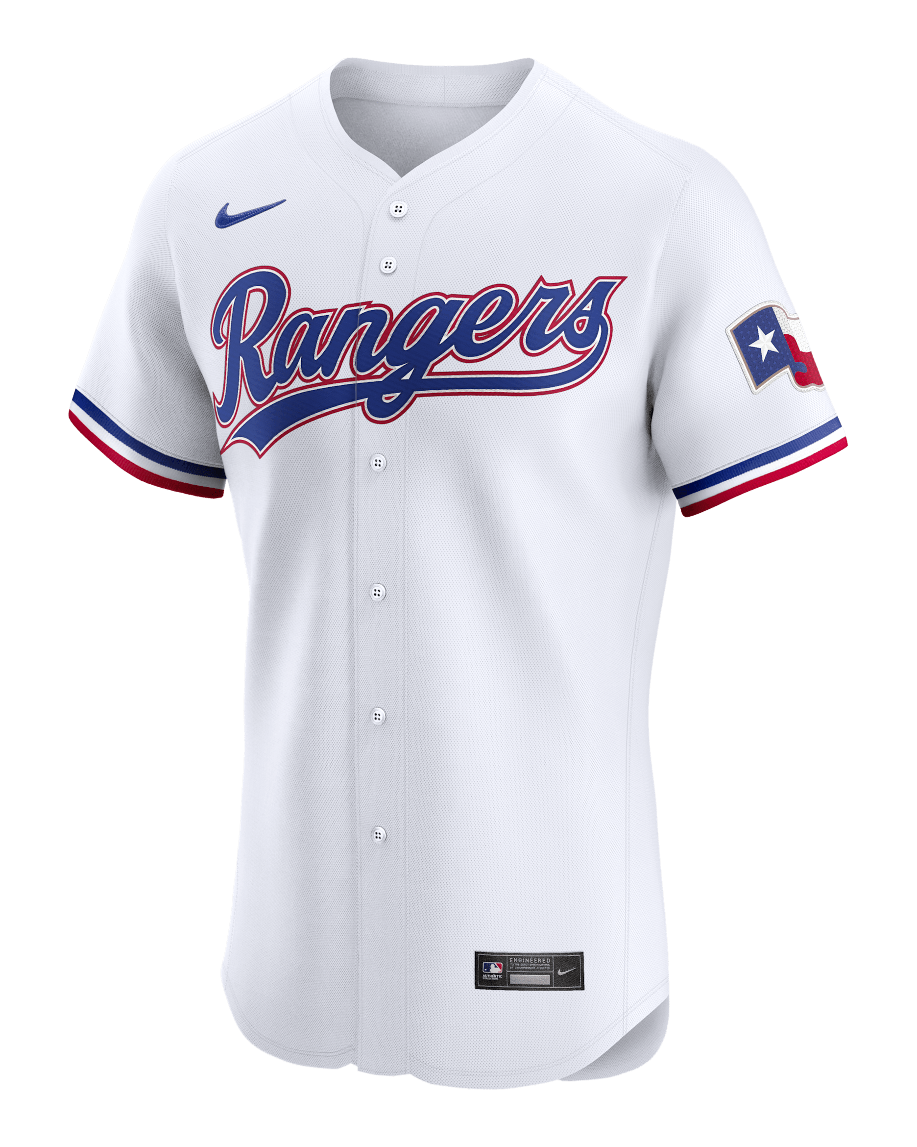 Texas Rangers Men's Nike Dri-FIT ADV MLB Elite Jersey - White