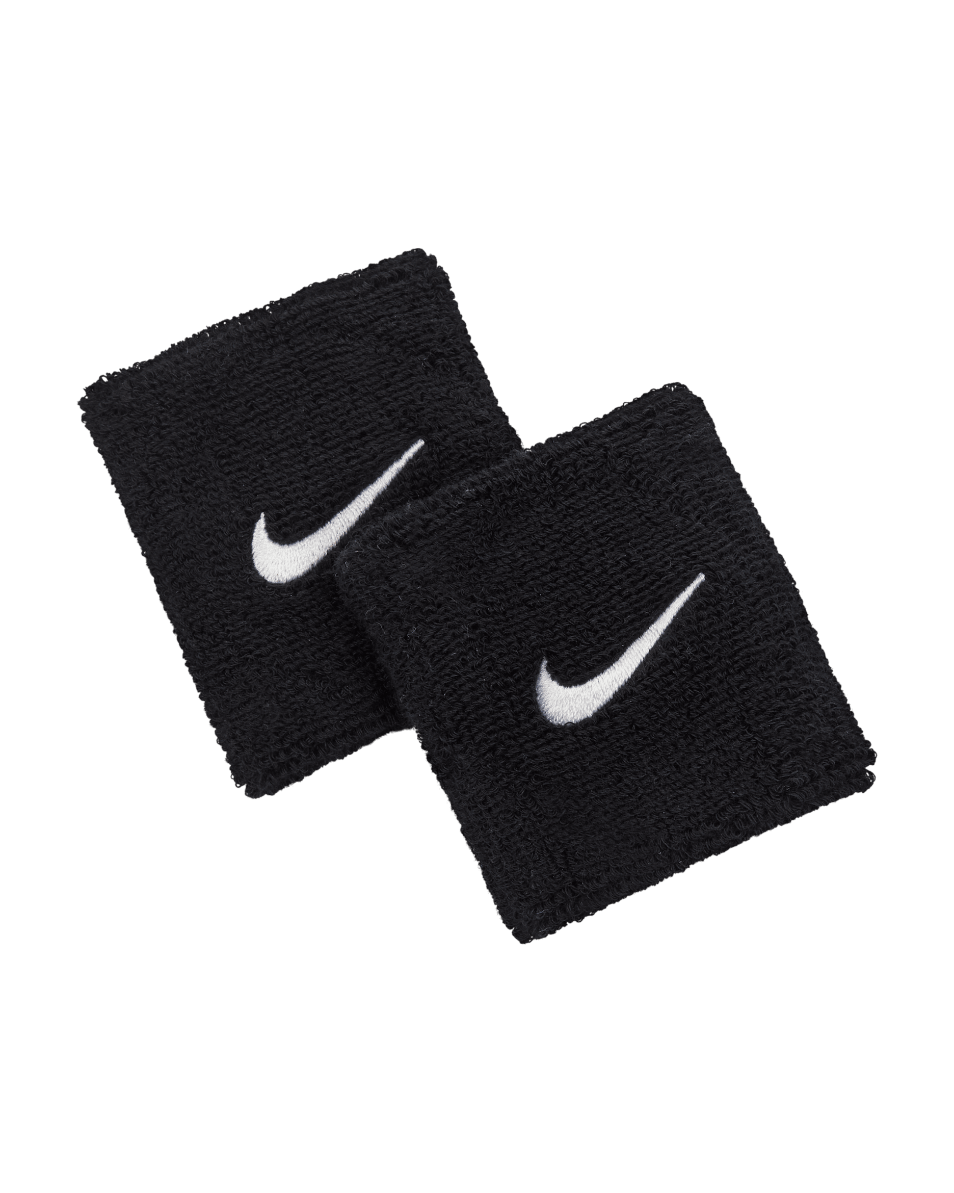 Polsini Nike Swoosh Classic (confezione da 2) - Nero/Bianco