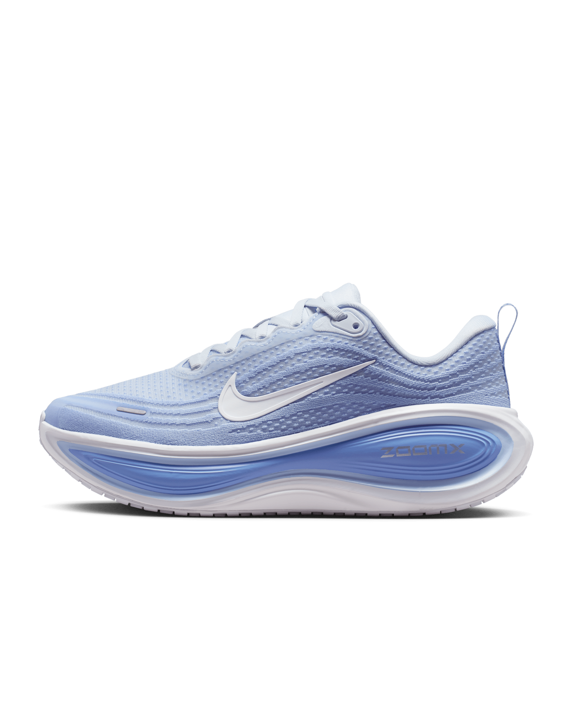 Nike Vomero Plus Women's Road Running Shoes (Extra Wide) - Football Grey/Aluminum/Royal Pulse/White