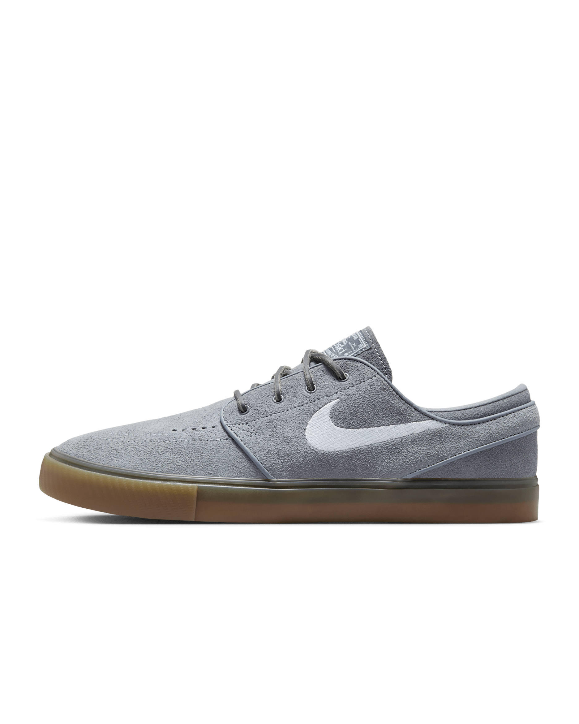Nike SB Zoom Janoski OG+ Skate Shoes - Cool Grey/Cool Grey/Gum Light Brown/White