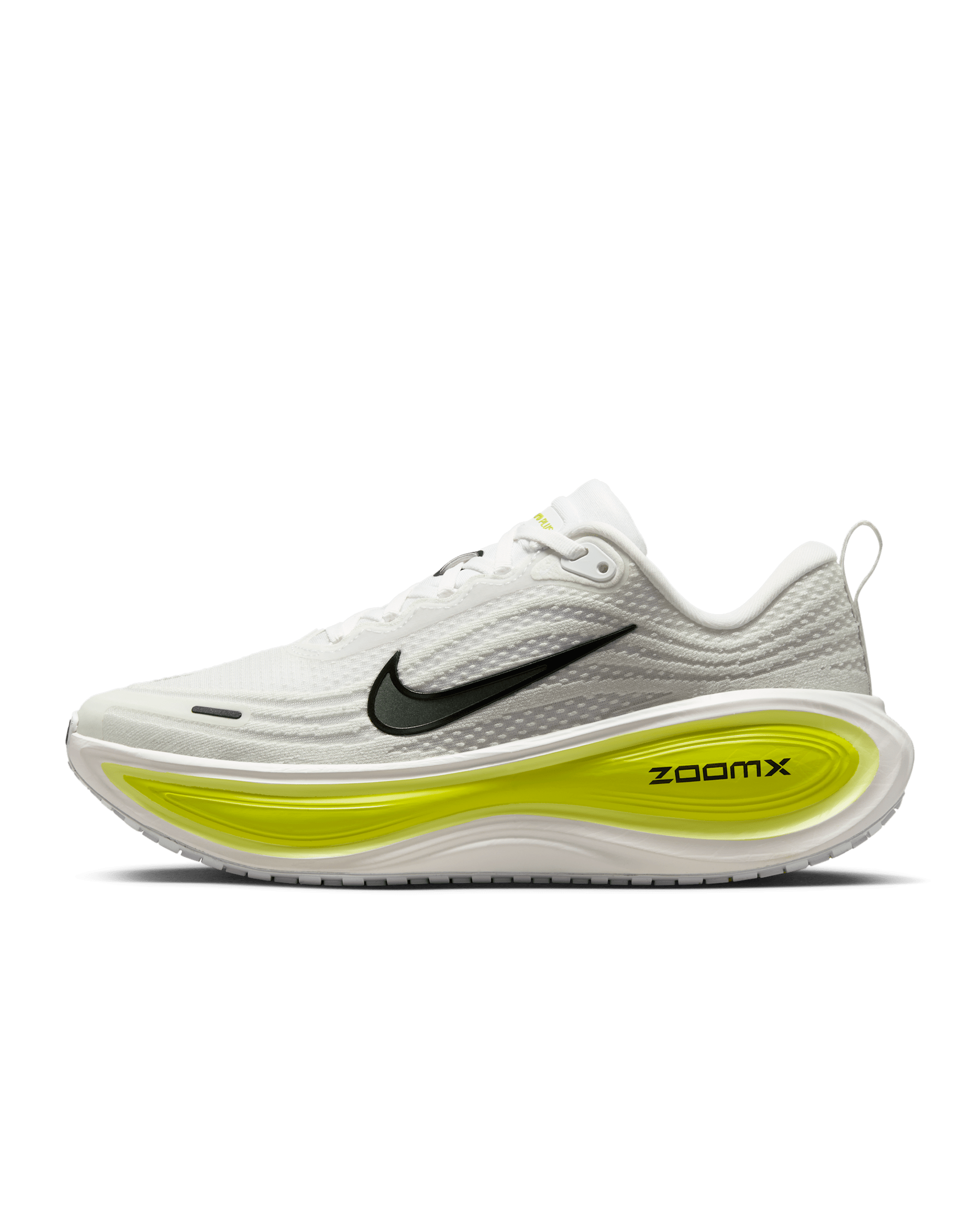 รองเท้าวิ่งโร้ดรันนิ่งผู้หญิง Nike Vomero Plus - ขาว/Cyber/Light Lemon Twist/ดำ