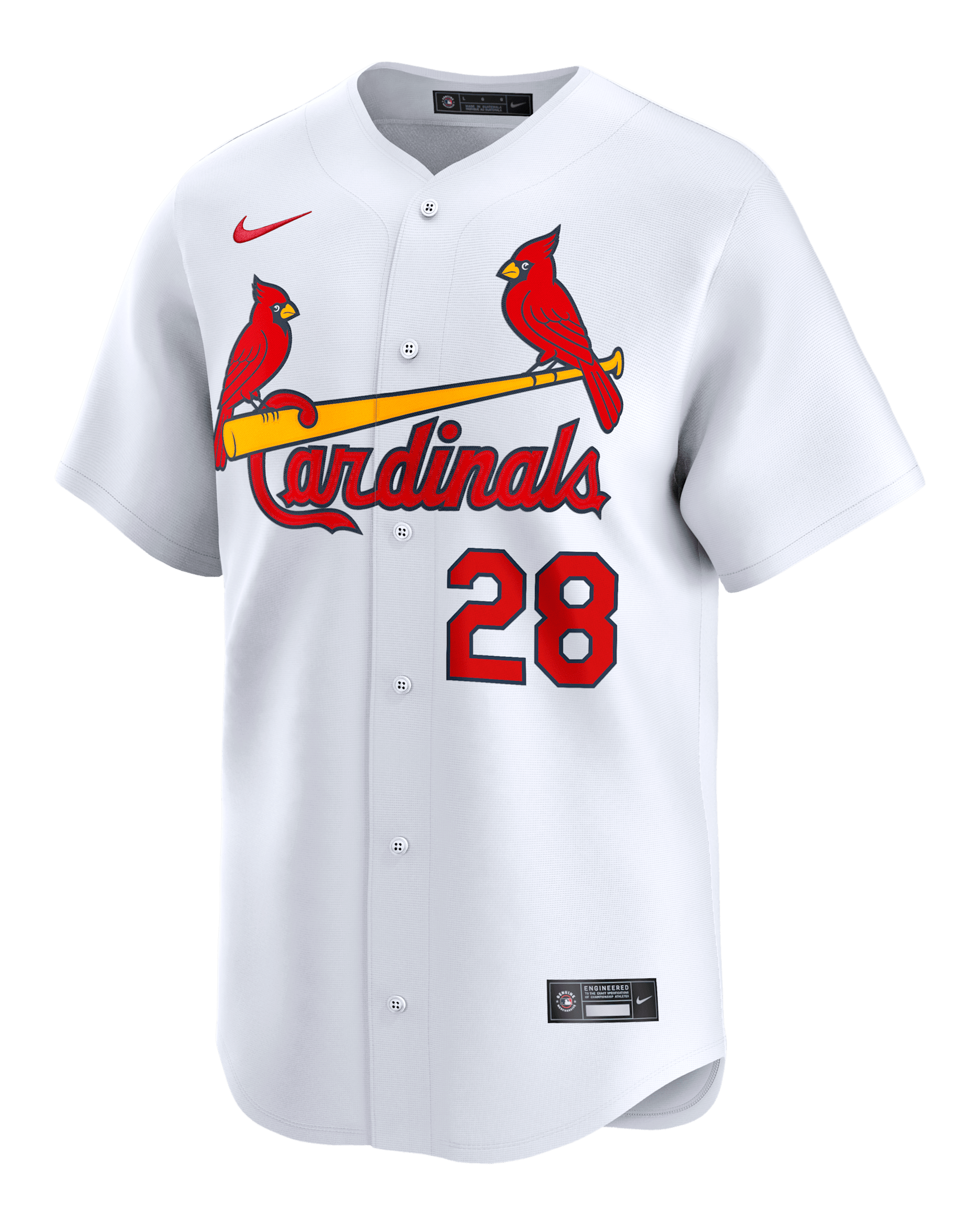 Nolan Arenado St. Louis Cardinals Men's Nike Dri-FIT ADV MLB Limited Jersey - White