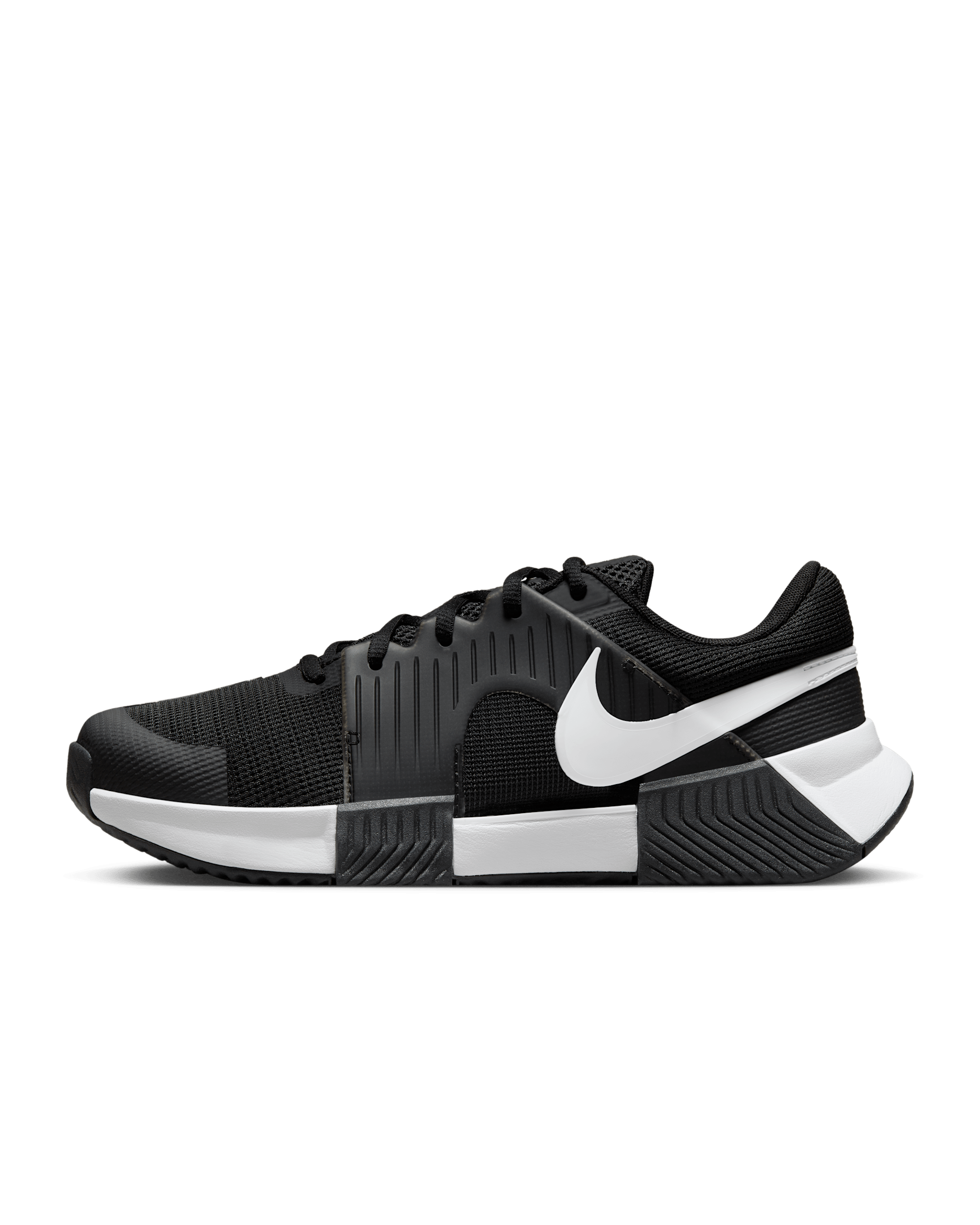 Nike GP Challenge 1 Women's Clay Court Tennis Shoes - Black/Black/White
