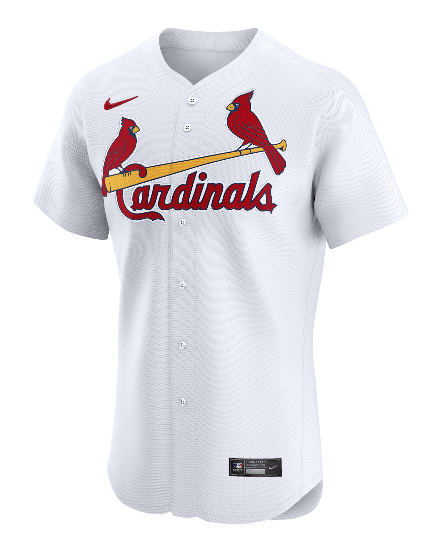 St. Louis Cardinals Men's Nike Dri-FIT ADV MLB Elite Jersey - White