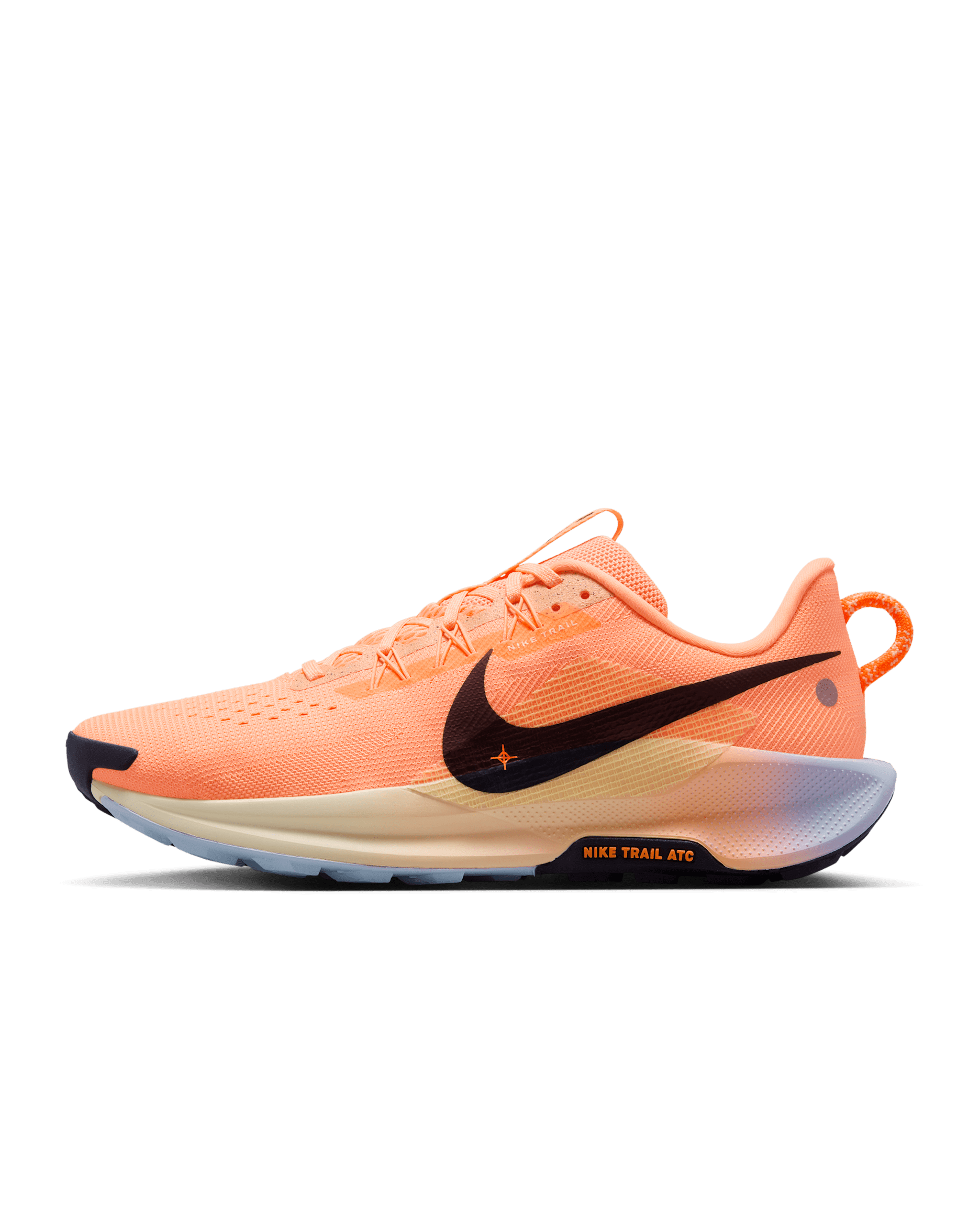 Nike Pegasus Trail 5 terrengløpesko til herre - Orange Pulse/Ghost/Alabaster/Svart