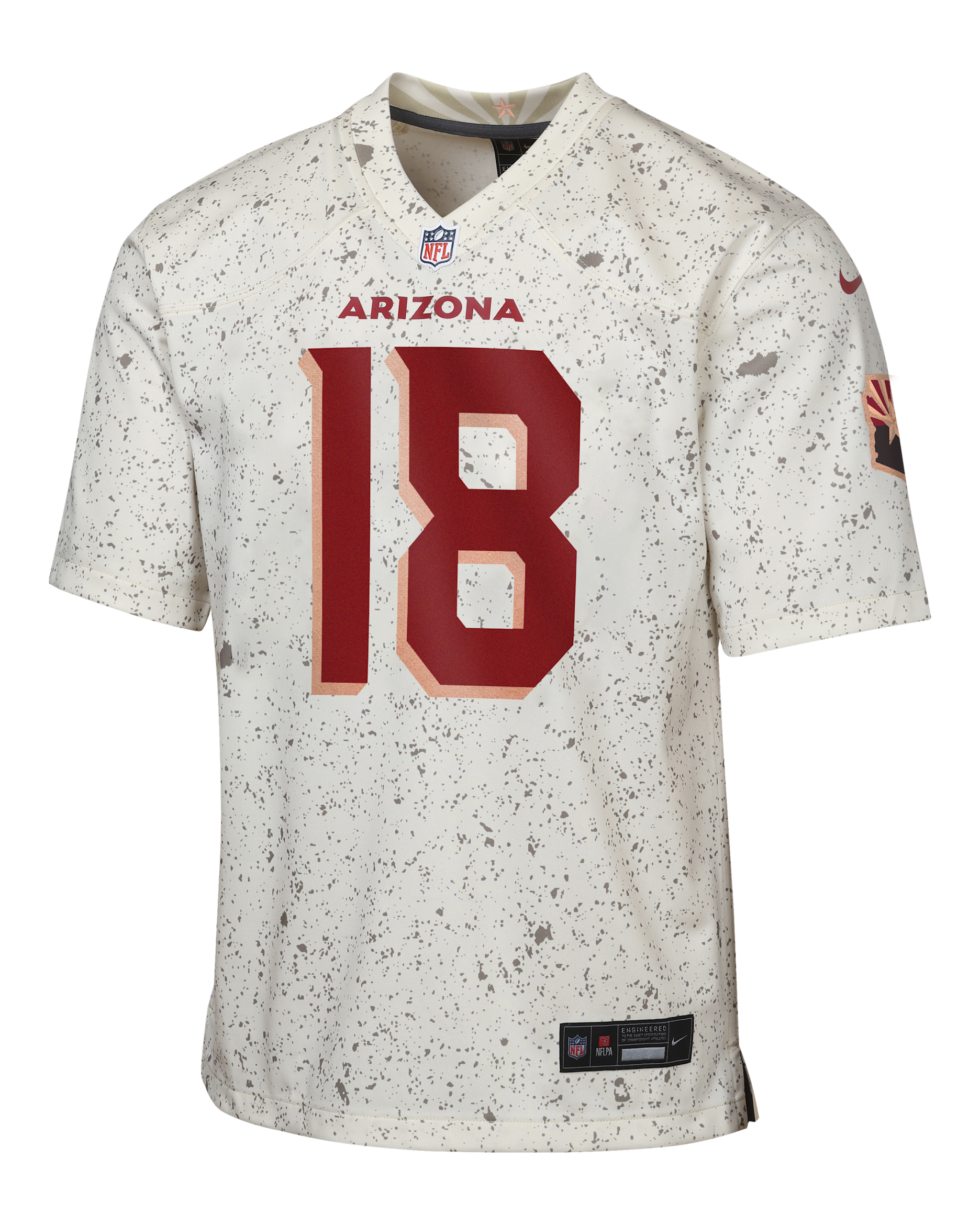 Marvin Harrison Jr. Arizona Cardinals Rivalries Collection Big Kids' Nike NFL Game Jersey - Natural