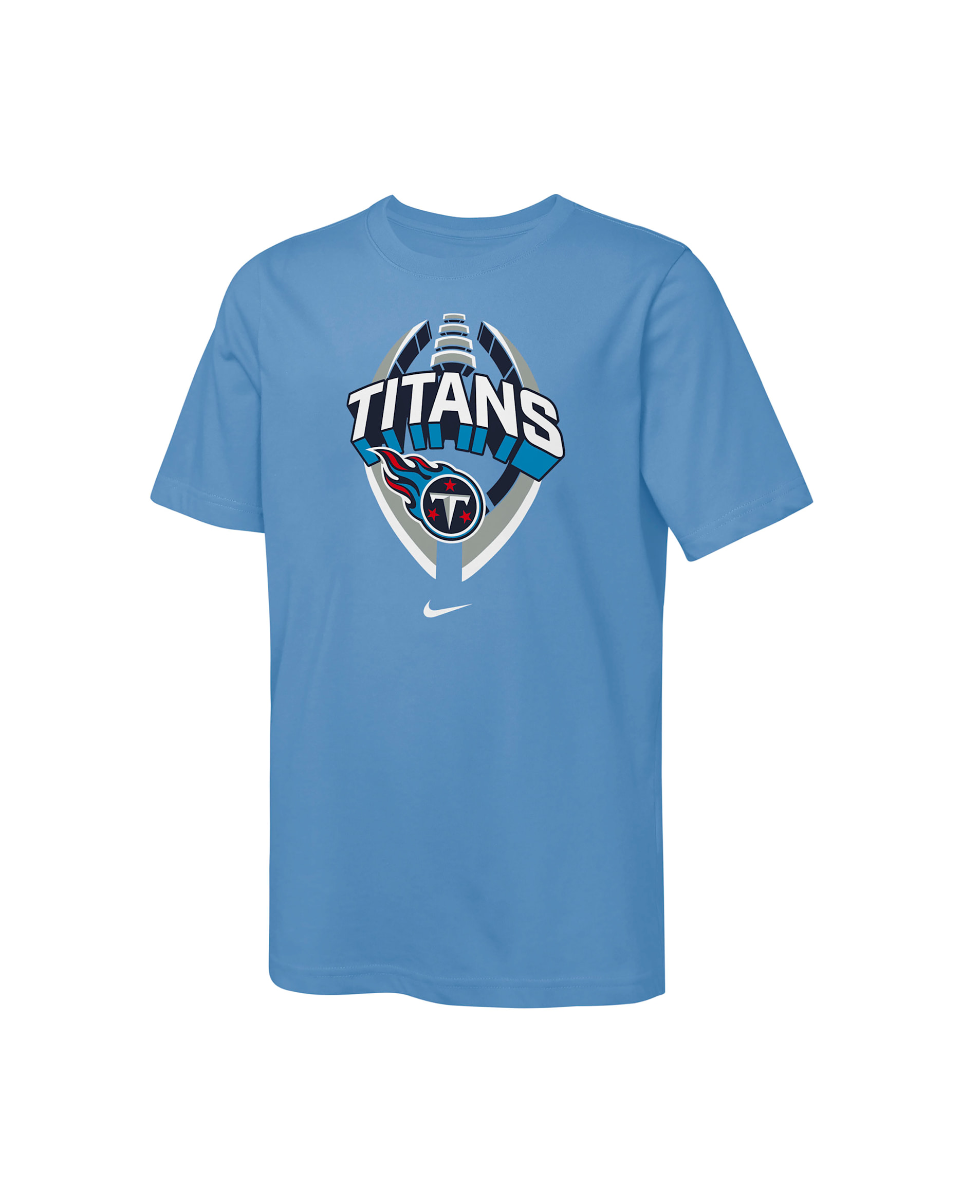 Tennessee Titans Legend Icon Big Kids’ Nike Dri-FIT NFL T-Shirt - Light Blue