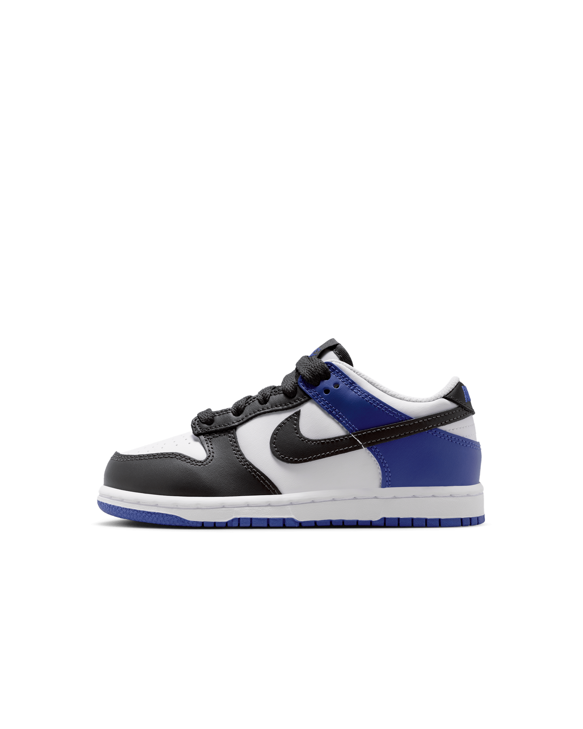 Nike Dunk Low kleuterschoenen - Wit/Deep Night/Dark Smoke Grey