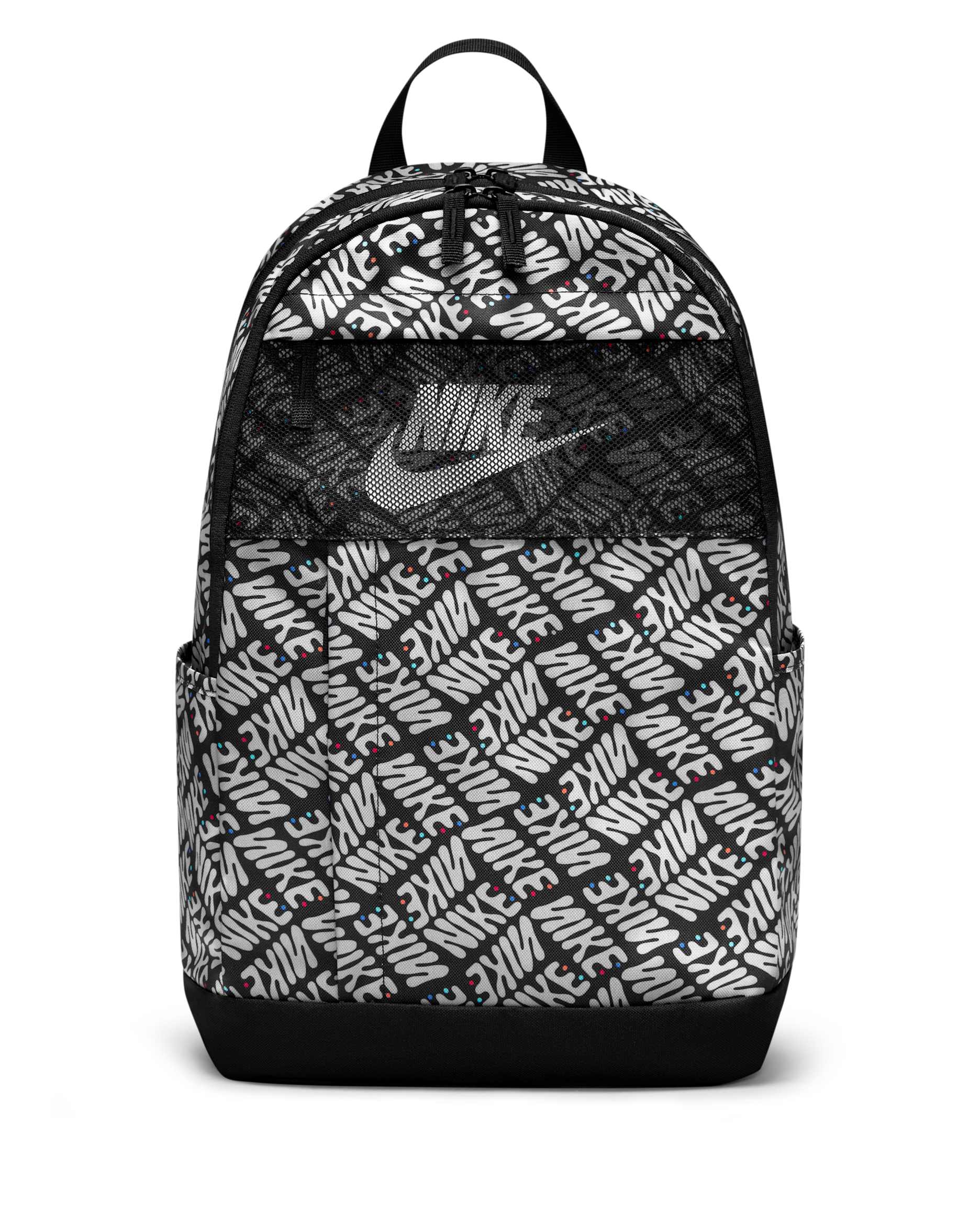 Nike Backpack (21L) - Black/Black/White