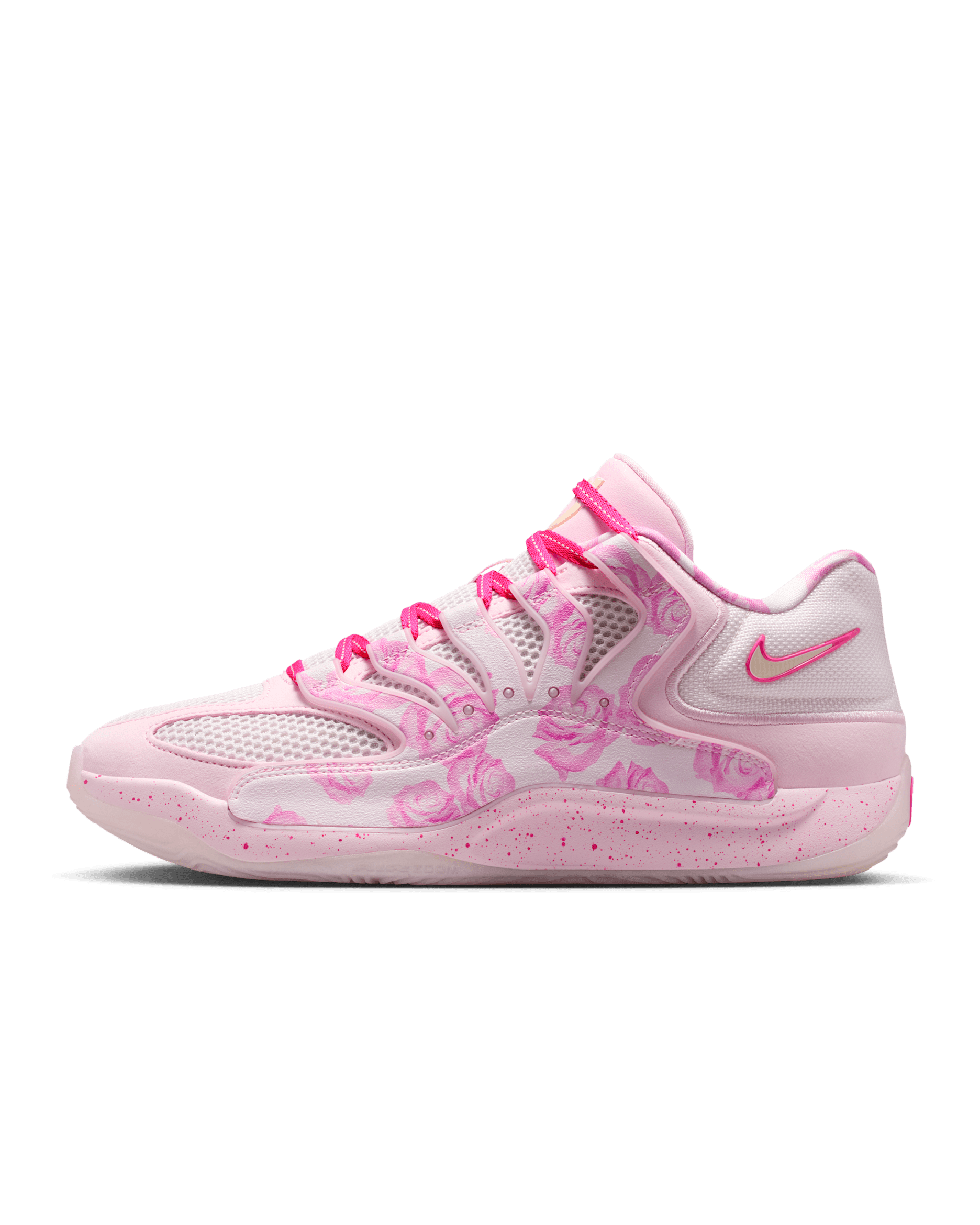 KD18 'Aunt Pearl' Basketball Shoes - Pearl Pink/Tulip Pink/Playful Pink/Laser Fuchsia