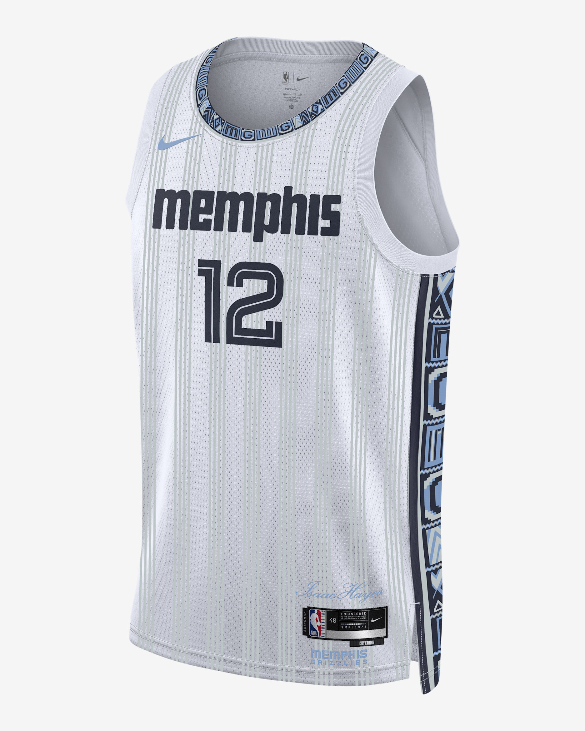Ja Morant Memphis Grizzlies City Edition Men's Nike NBA Swingman Jersey - White