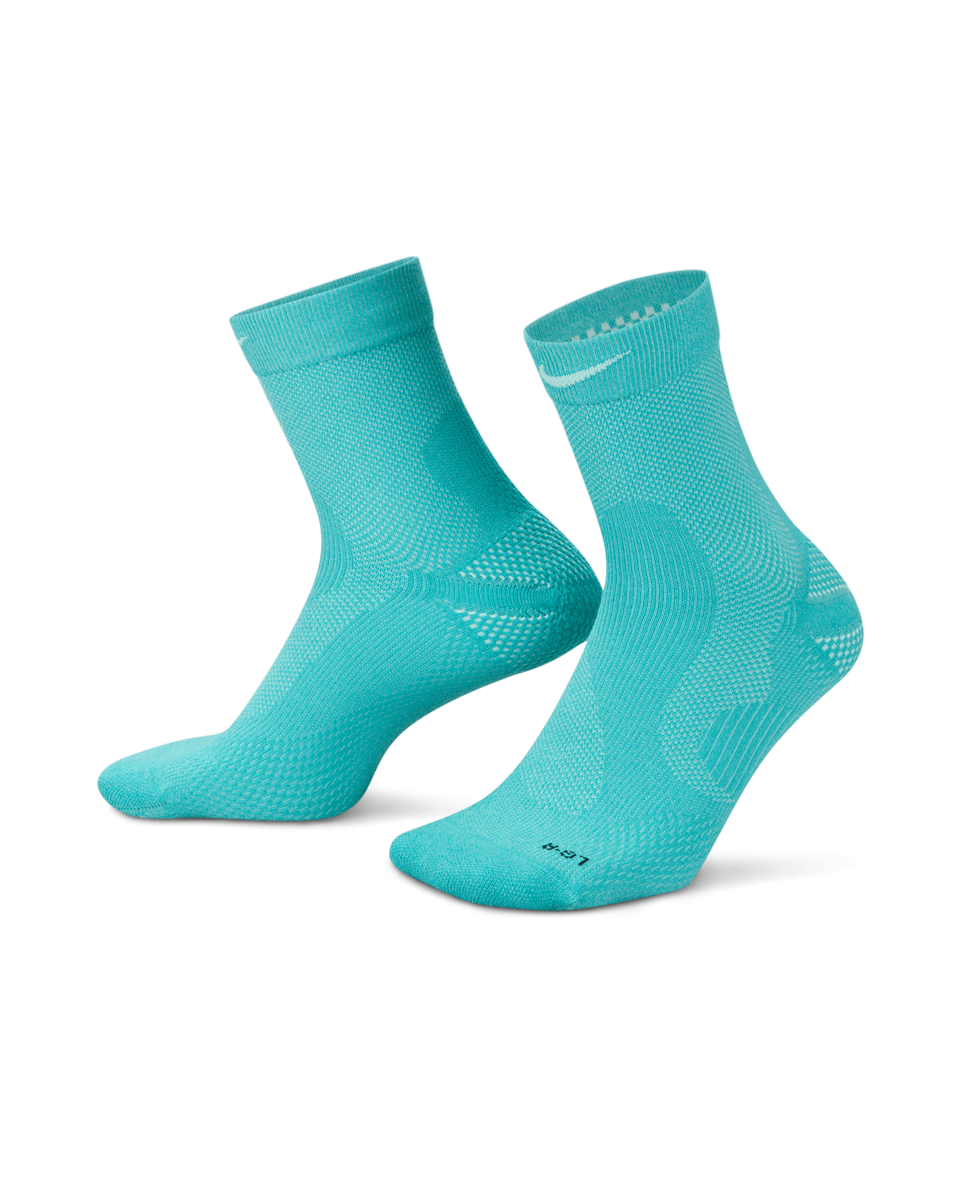 Nike 跑步輕量 Micro 中筒襪 (1 雙) - Washed Teal/Mint Foam/黑色/Mint Foam