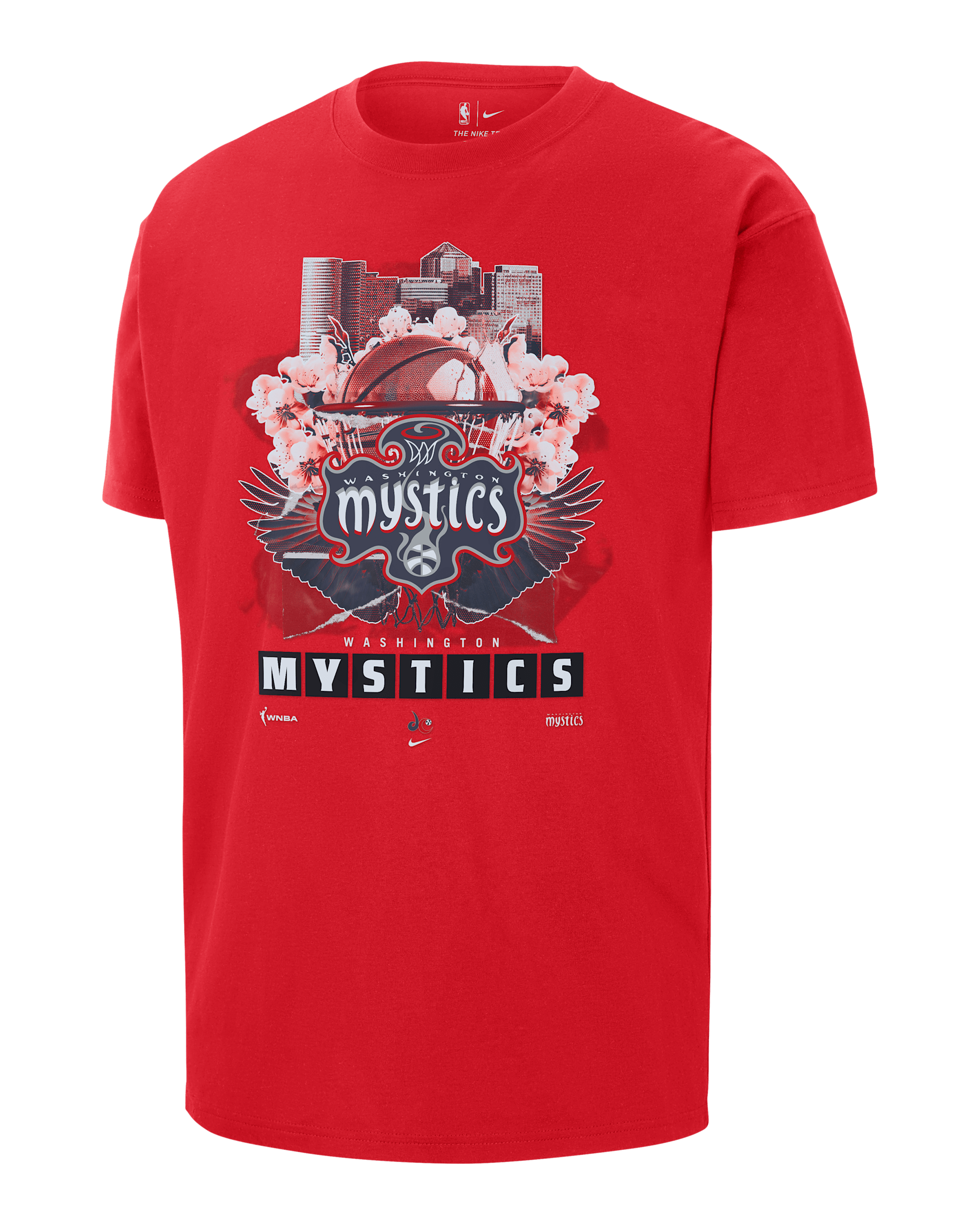 Washington Mystics Men's Nike WNBA Max90 T-Shirt - University Red