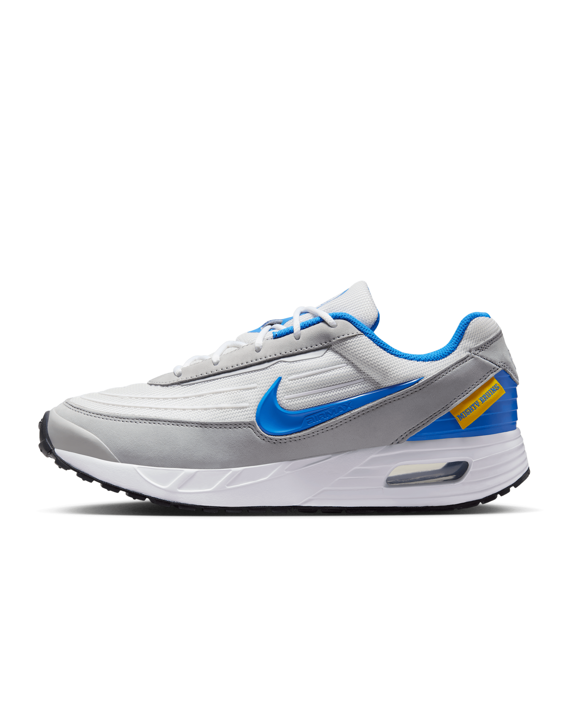 Nike College Air Max Verse (UCLA) Men's Shoes - White/Light Smoke Grey/Signal Blue