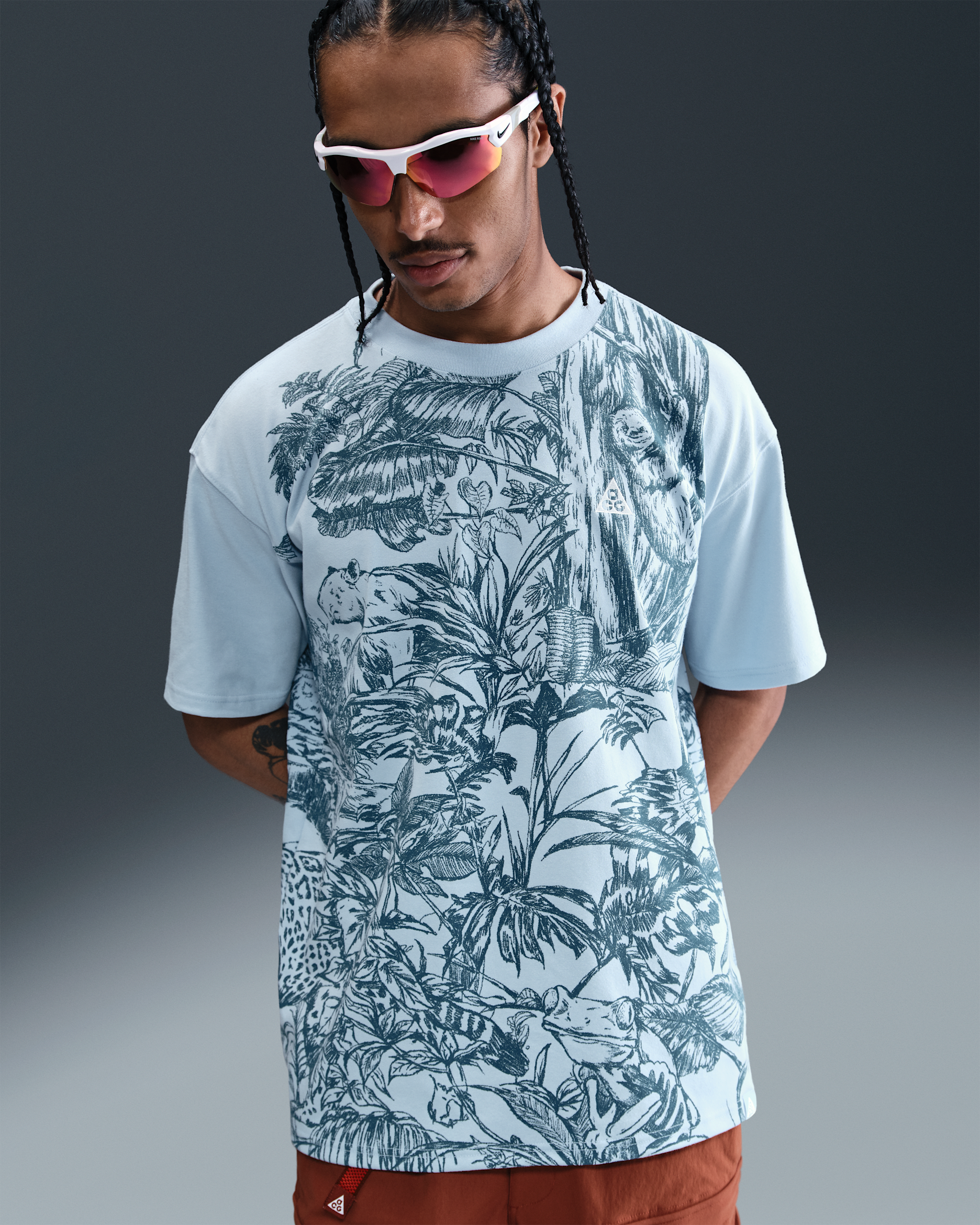 Nike ACG Men's Dri-FIT T-Shirt - Light Armory Blue