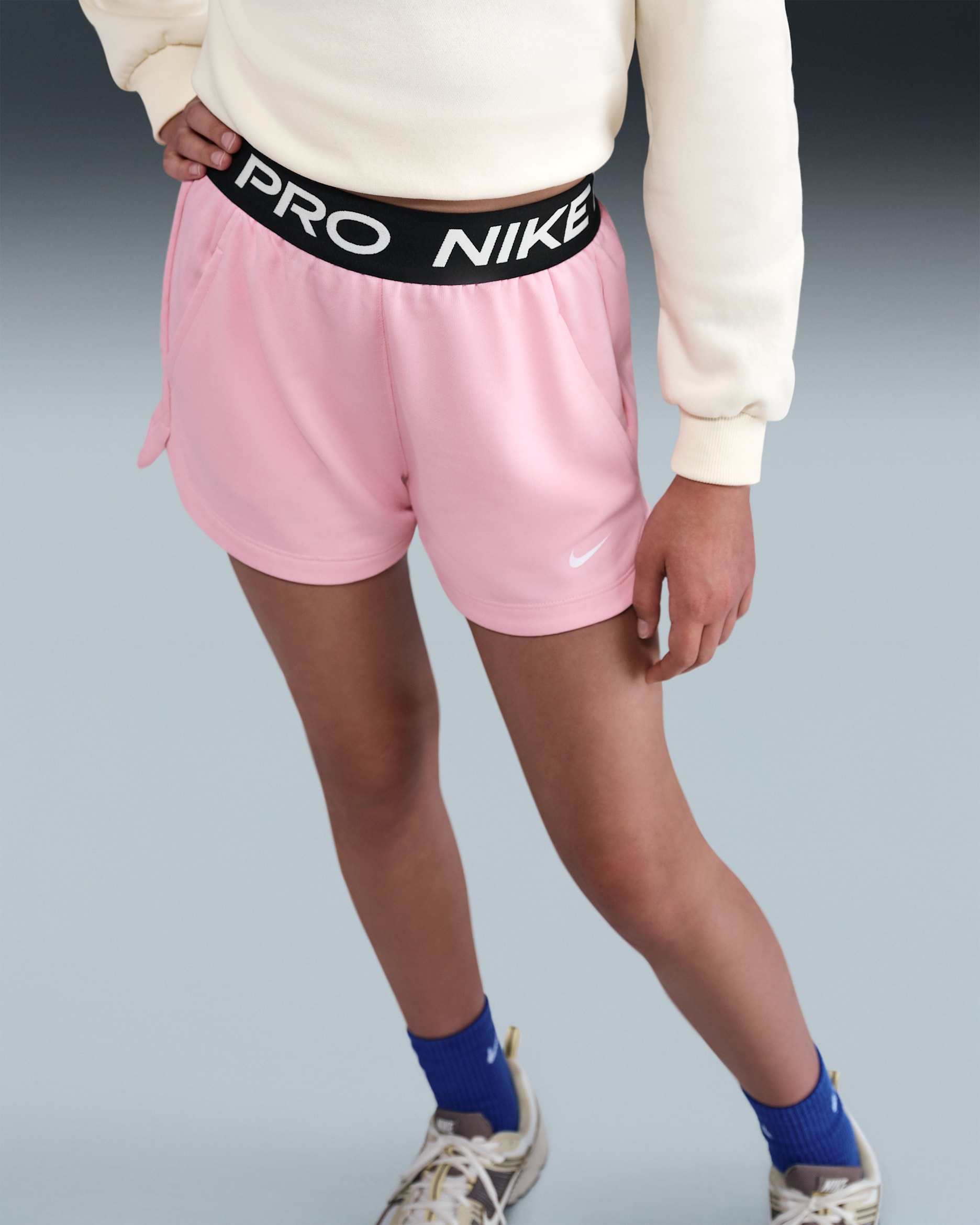 Nike Pro Fleece Big Kids' (Girls') Dri-FIT Shorts