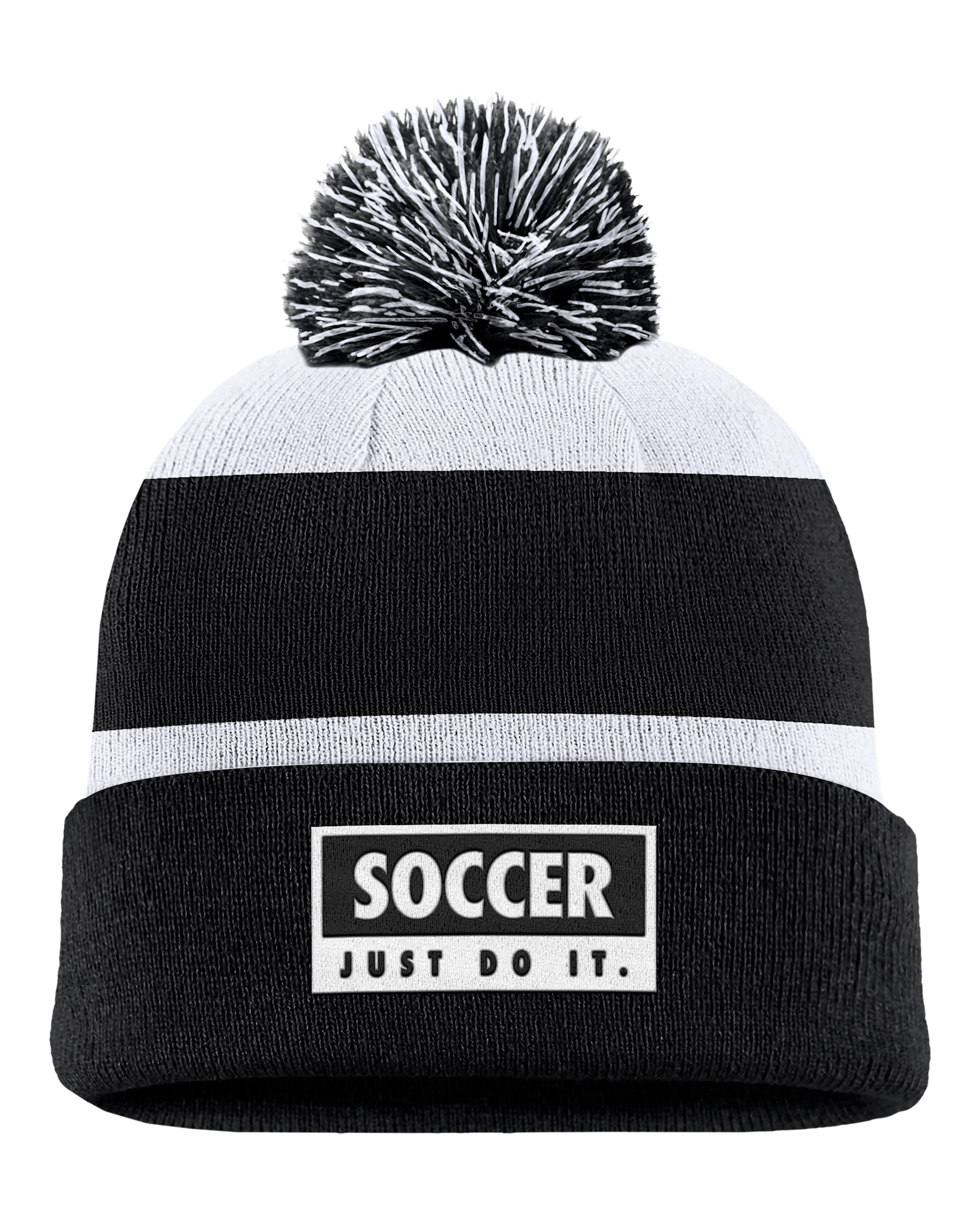 Nike Swoosh Peak Soccer Beanie - Black